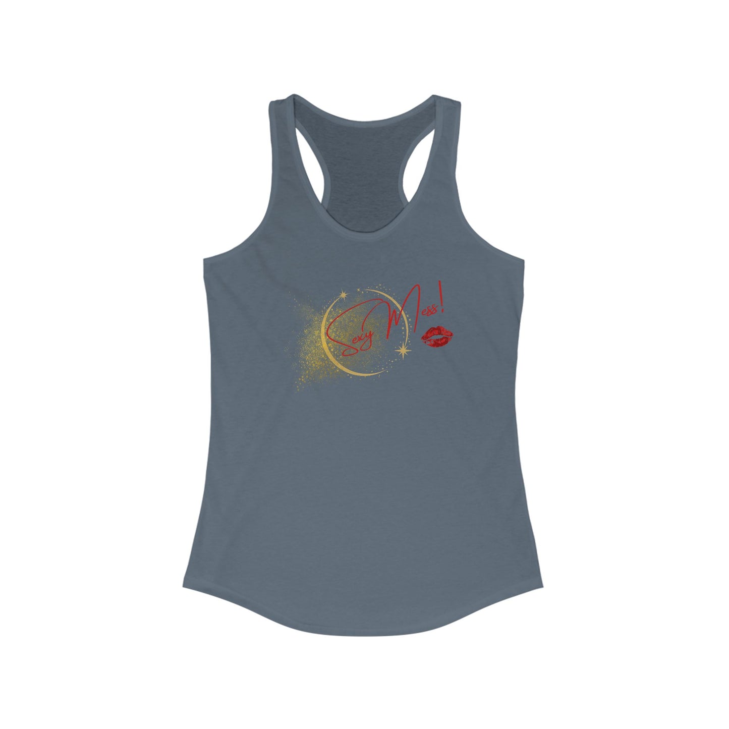 Sexy Mess Racerback Tank – Effortless Style with Attitude