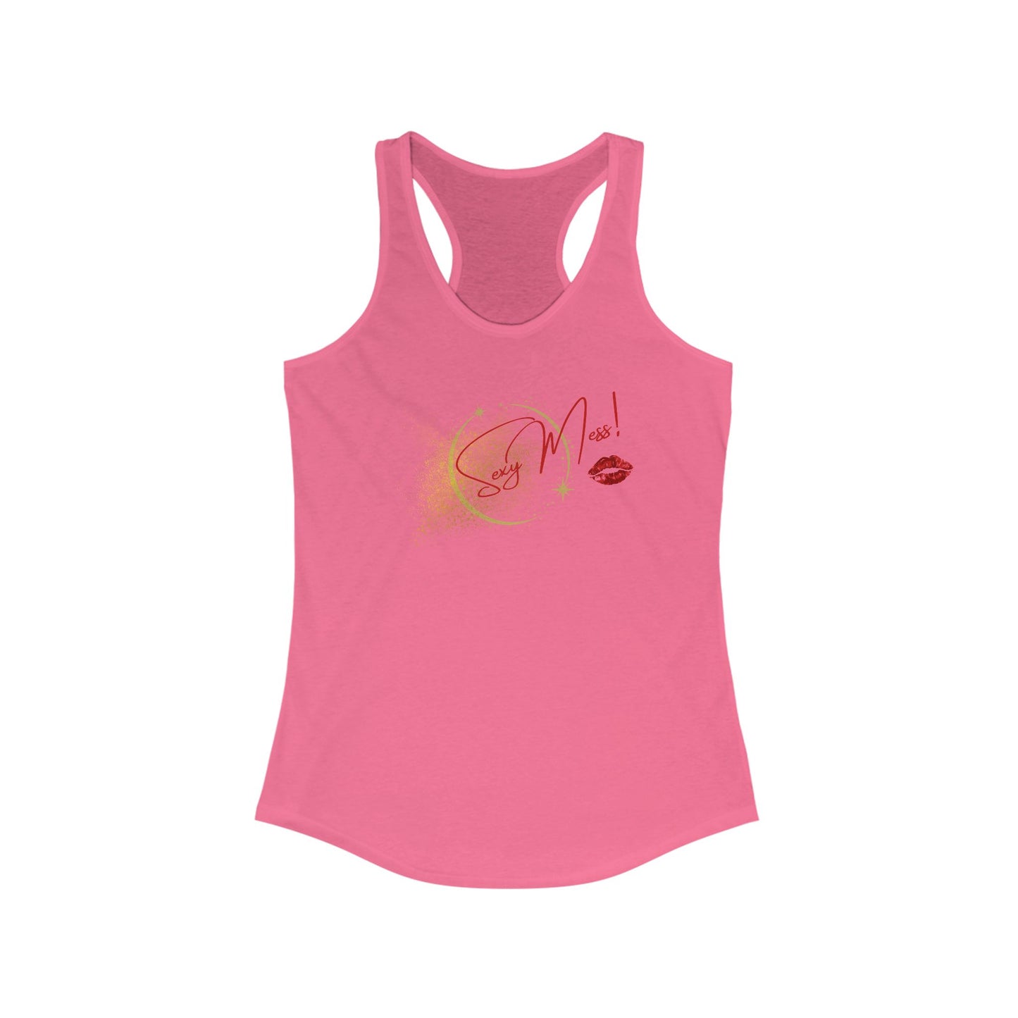 Sexy Mess Racerback Tank – Effortless Style with Attitude