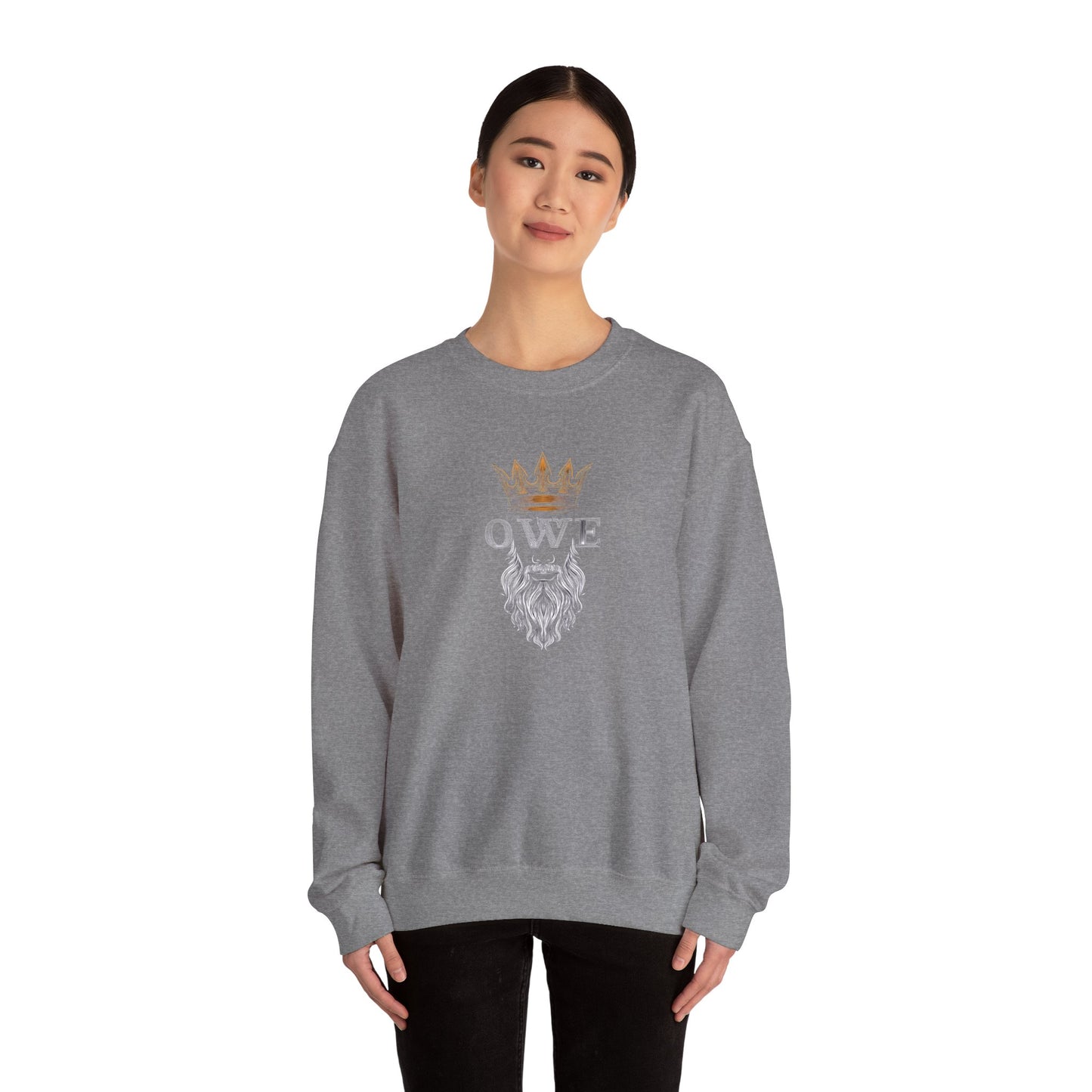 OWE Heavy Blend Crewneck – Built for Comfort. Backed by Grind.*
