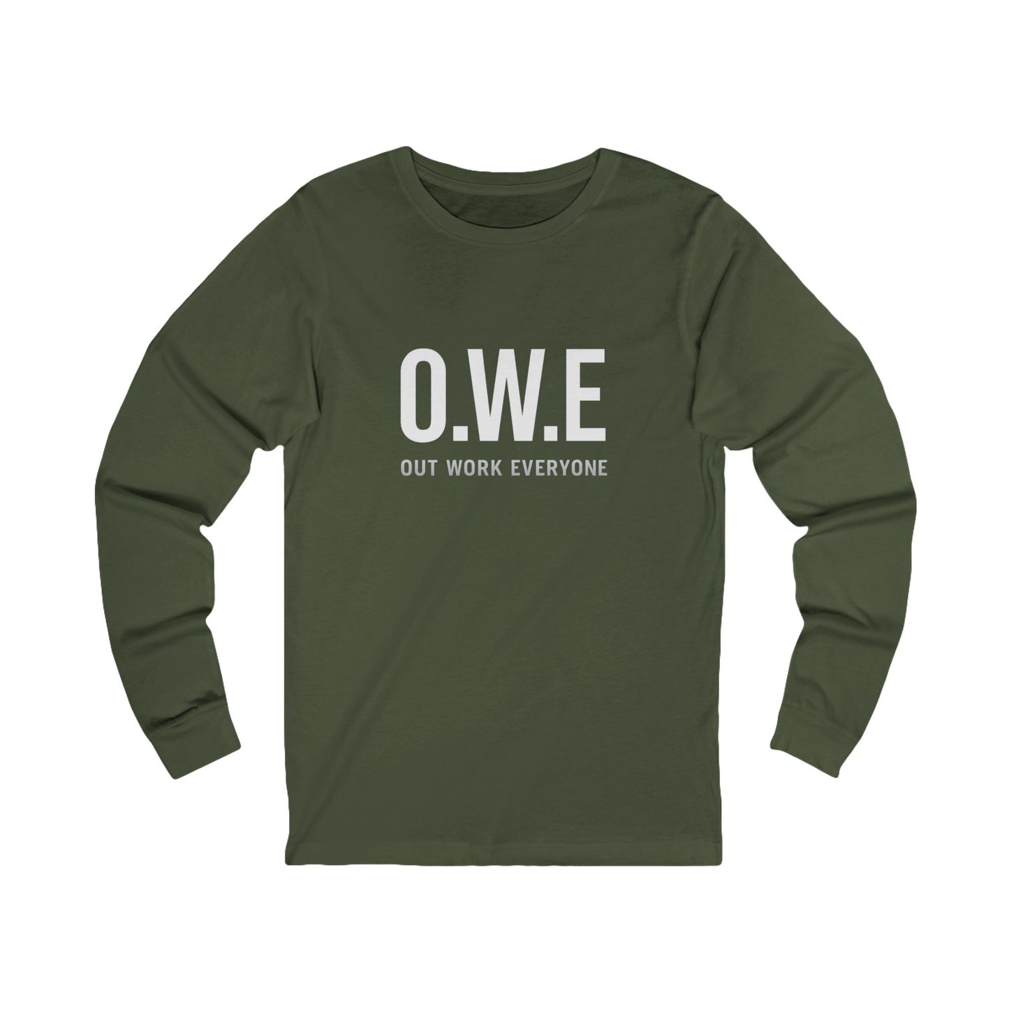 O.W.E. Long Sleeve Tee – Men’s Empowerment Edition (Red)