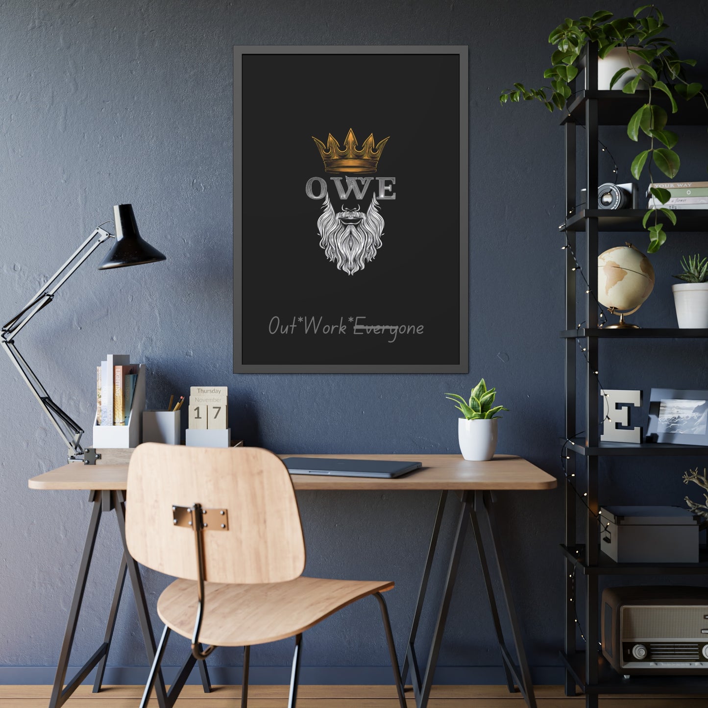 OWE Framed Poster – Mindset on the Wall, Legacy in Motion*