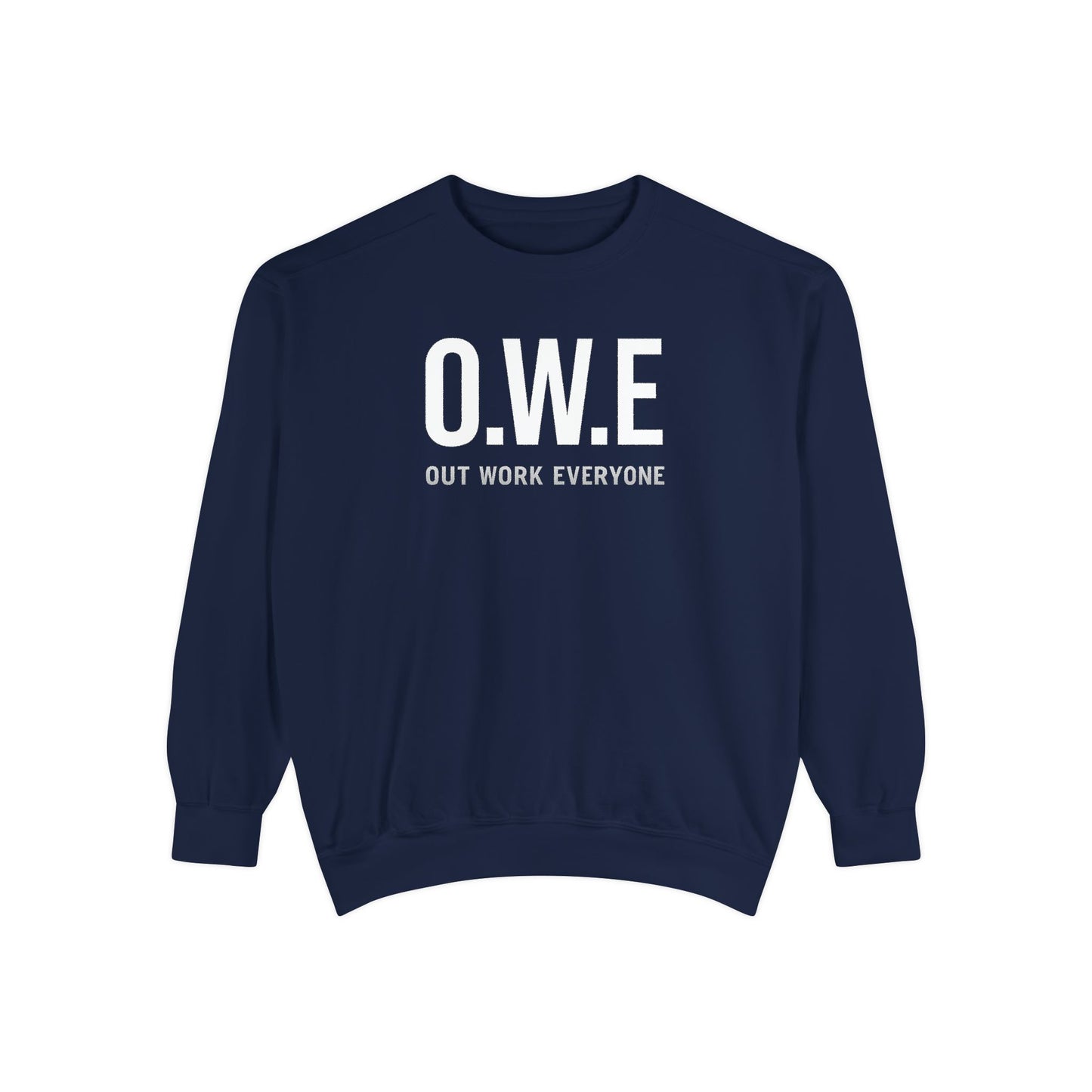 O.W.E. Women’s Sweatshirt – Streetwear Violet Edition