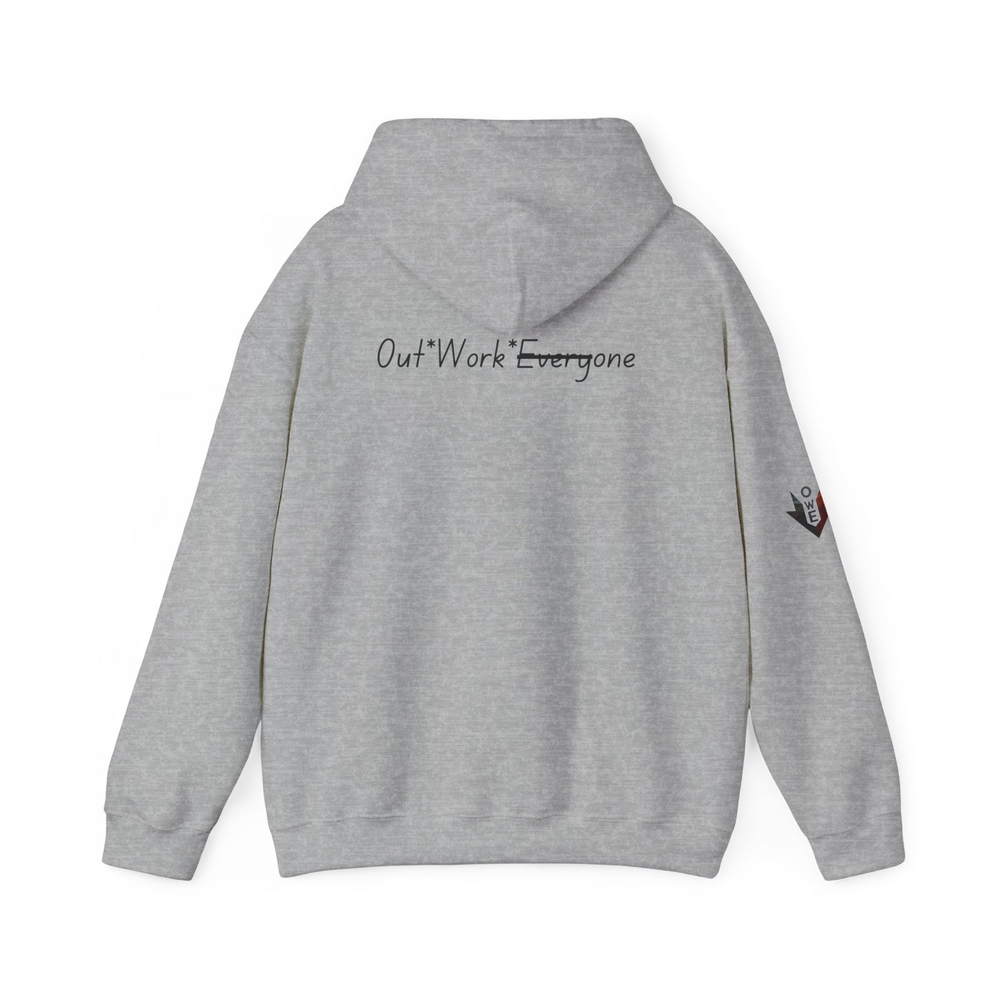 OWE Arrow Hoodie – Built for the Climb. Branded for the Mindset.
