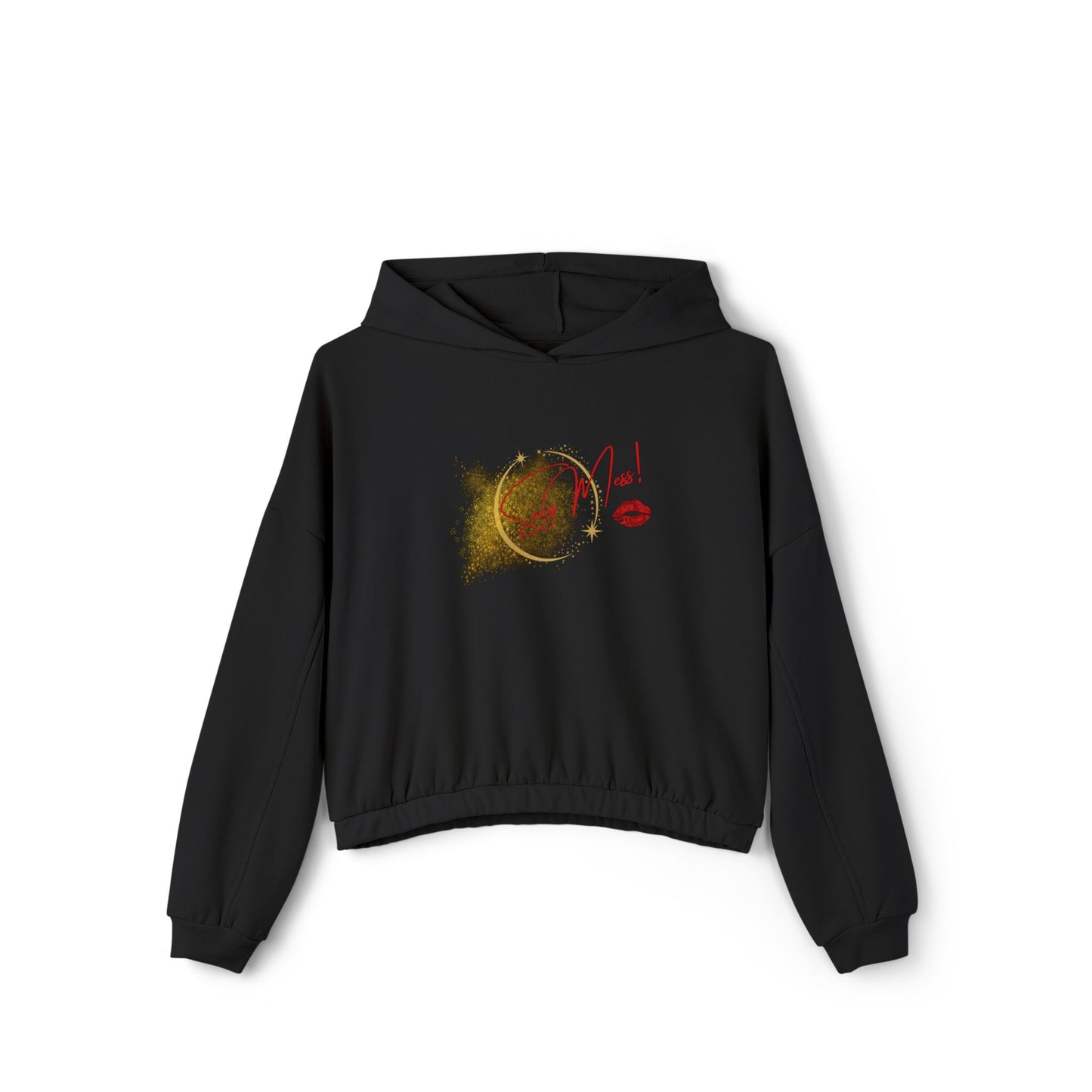 Sexy Mess Cinched Hoodie – Cozy Confidence with a Curve-Hugging Edge