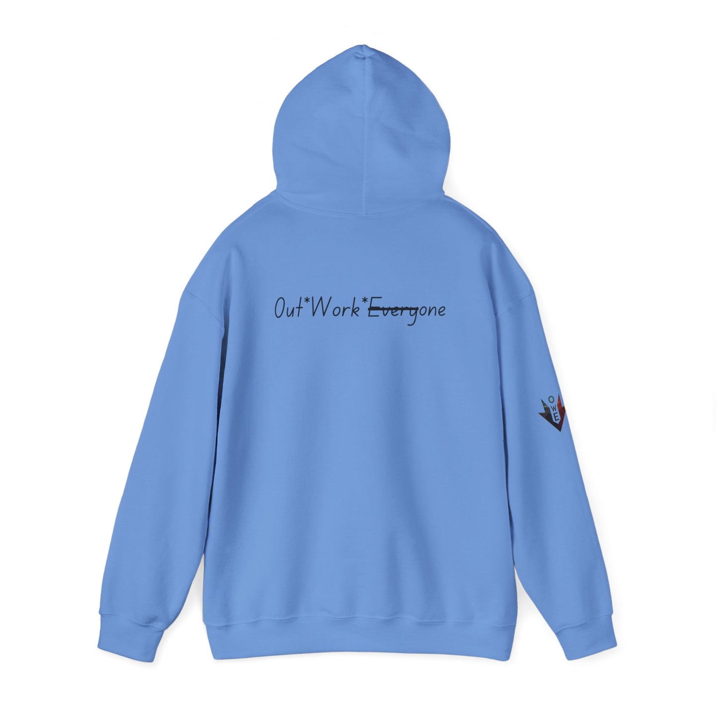 OWE Arrow Hoodie – Built for the Climb. Branded for the Mindset.
