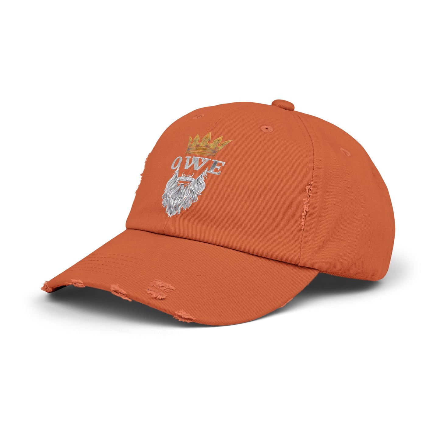 OWE Distressed Cap – Worn In. Dialed In. Outworking Everyone.*