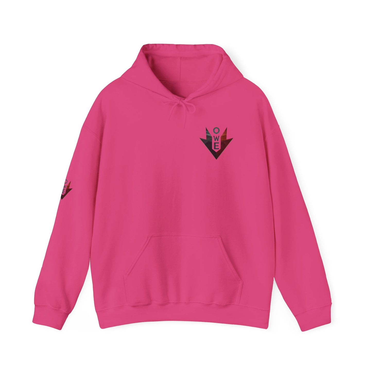 OWE Arrow Hoodie – Built for the Climb. Branded for the Mindset.