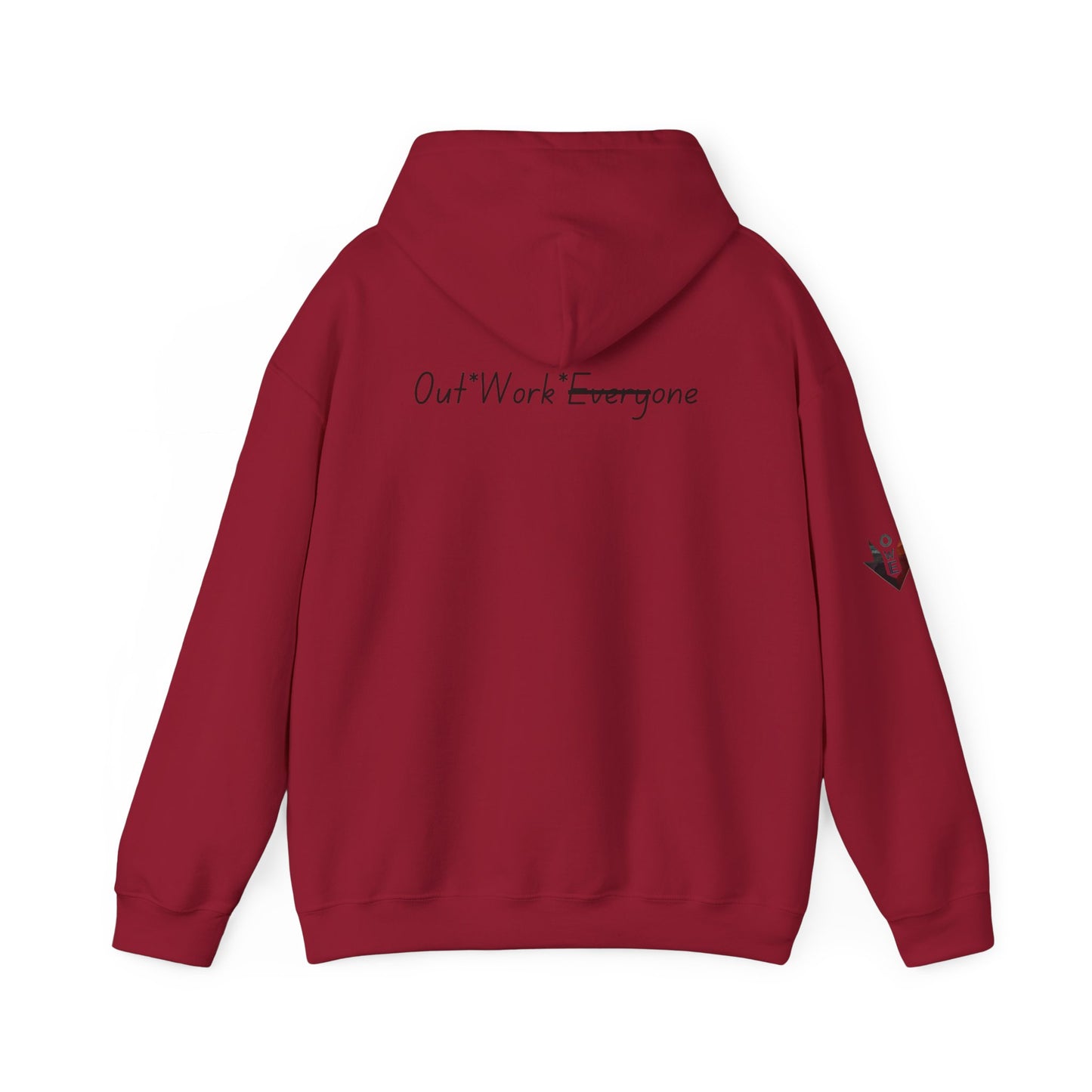 OWE Arrow Hoodie – Built for the Climb. Branded for the Mindset.