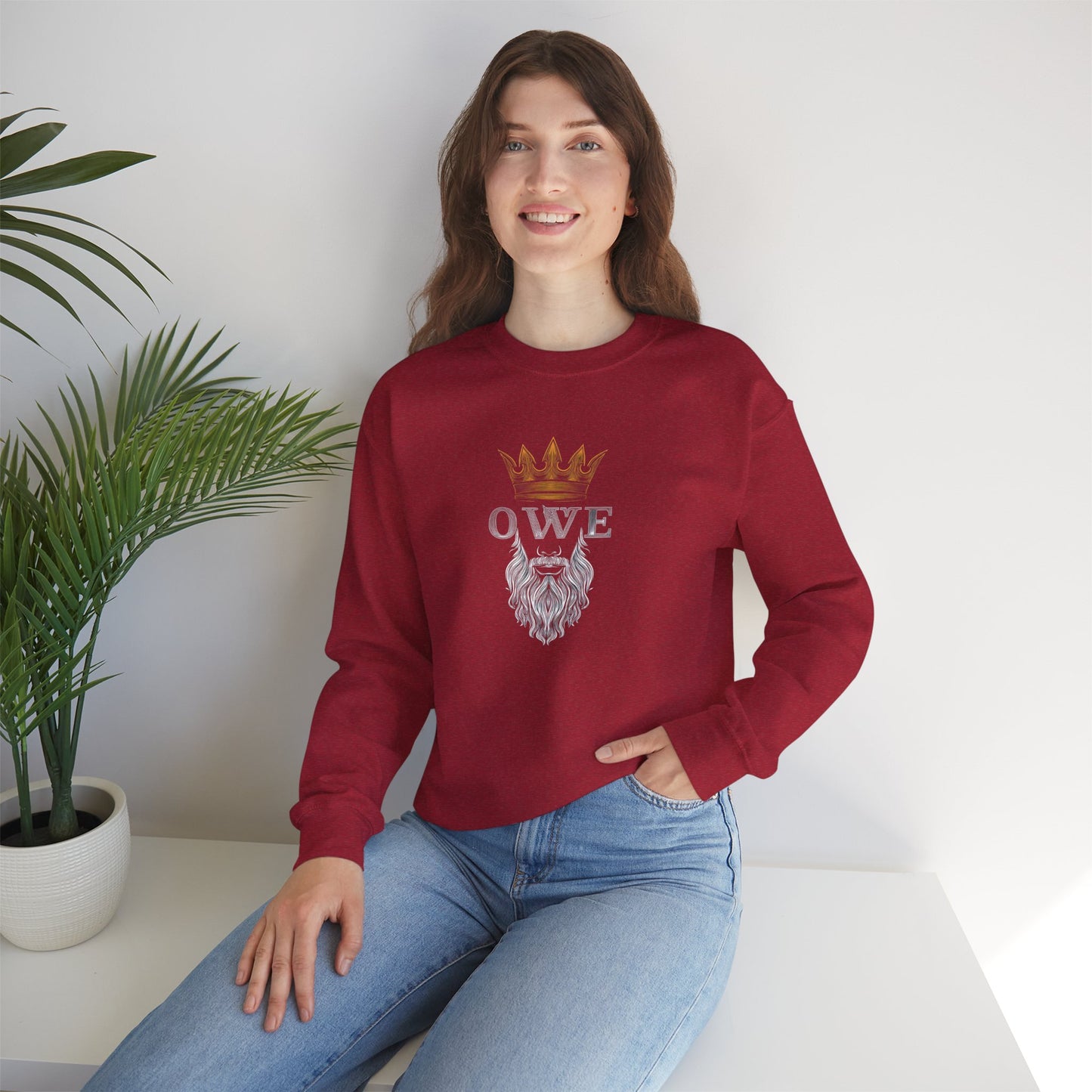 OWE Heavy Blend Crewneck – Built for Comfort. Backed by Grind.*