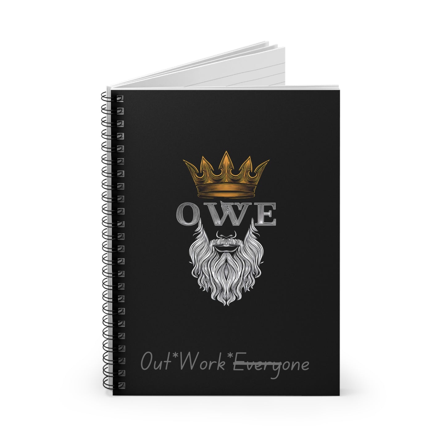 OWE Spiral Notebook – Plan. Grind. Execute. Repeat.*