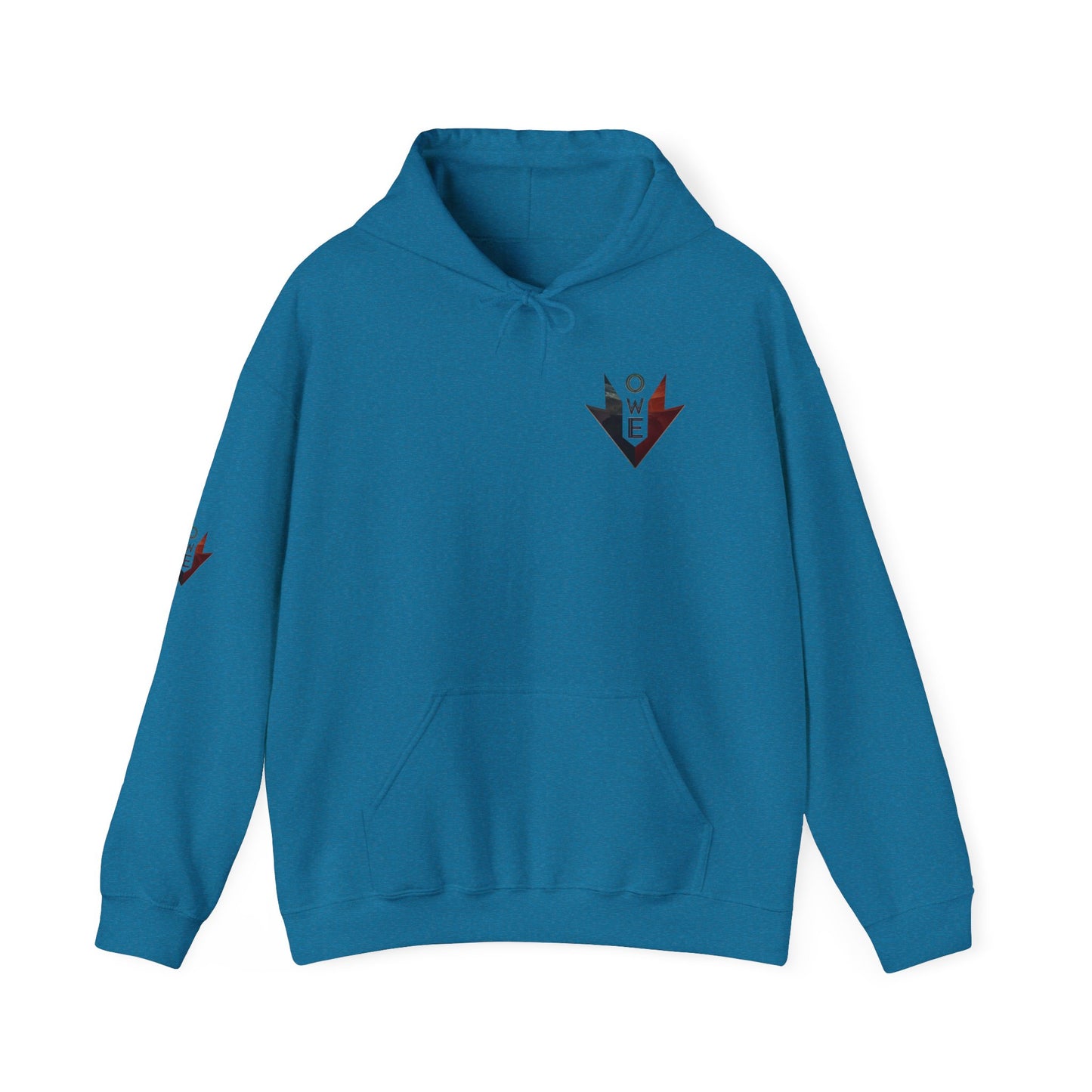 OWE Arrow Hoodie – Built for the Climb. Branded for the Mindset.
