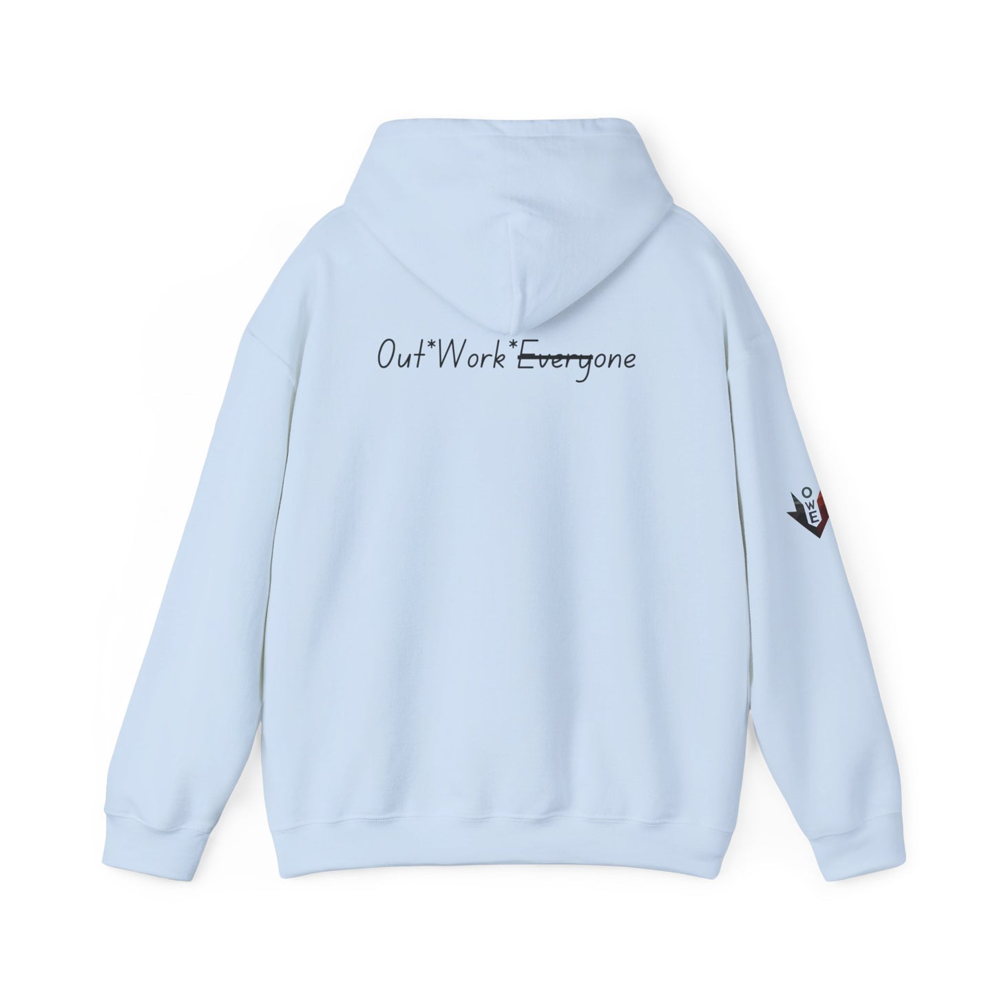 OWE Arrow Hoodie – Built for the Climb. Branded for the Mindset.