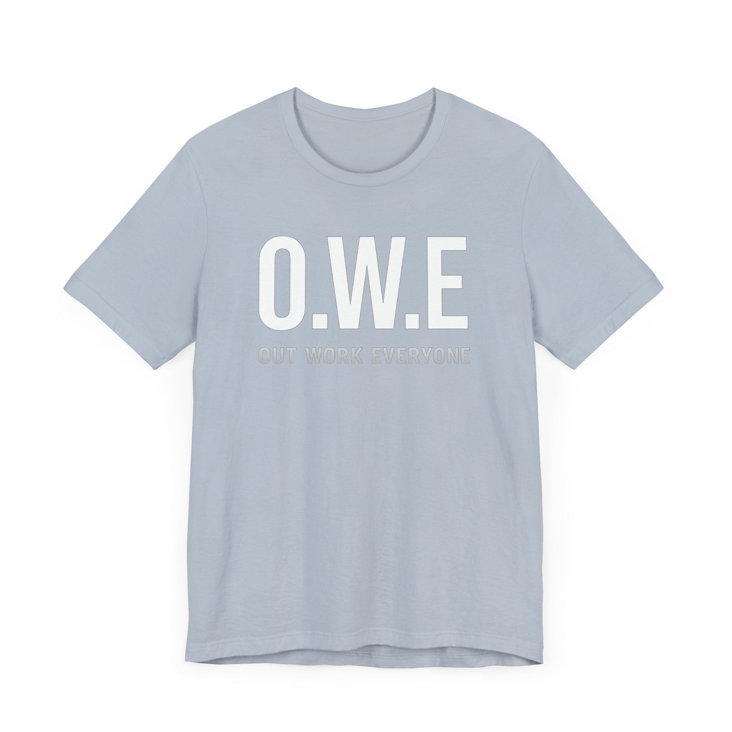 O.W.E Bold Tee – “Out Work Everyone” Edition (Black)
