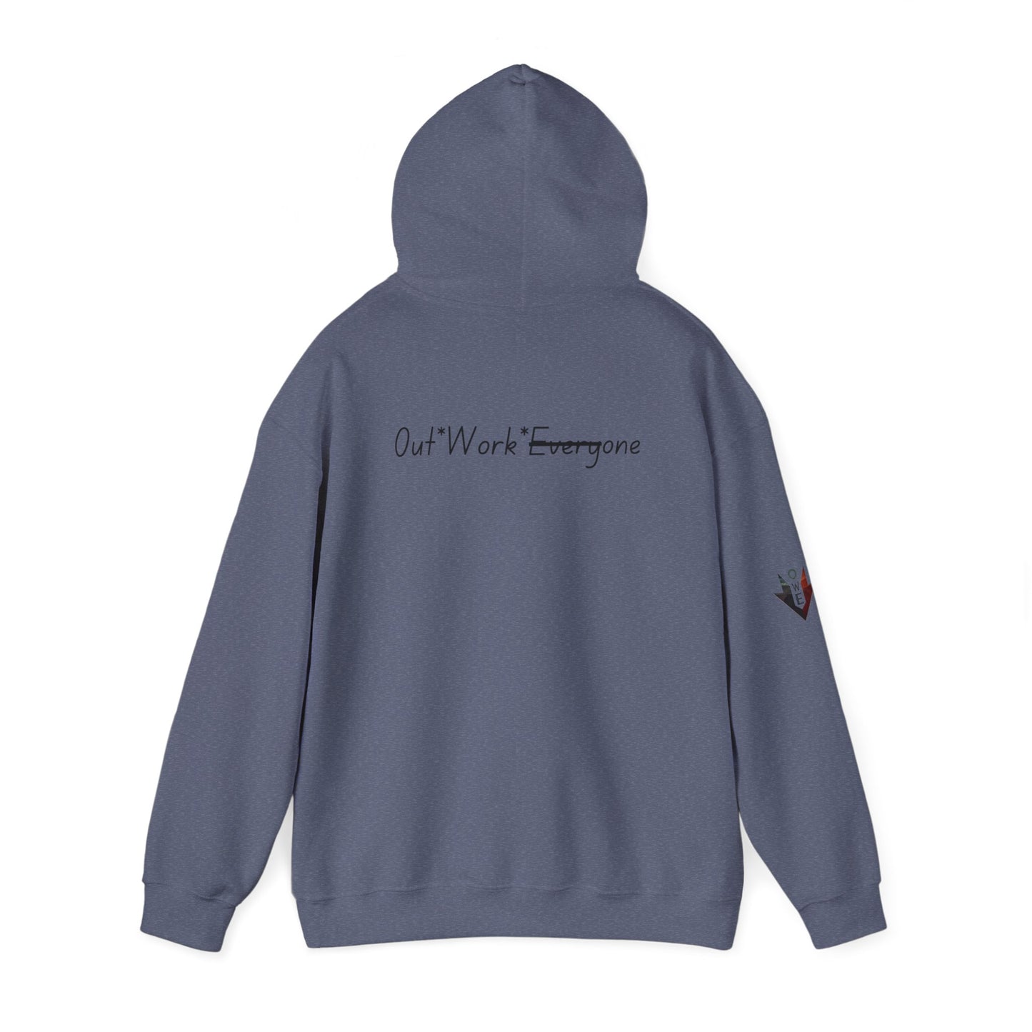 OWE Arrow Hoodie – Built for the Climb. Branded for the Mindset.