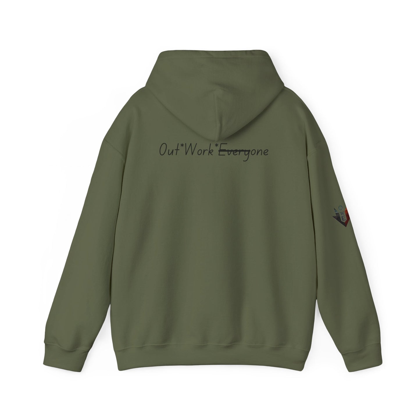OWE Arrow Hoodie – Built for the Climb. Branded for the Mindset.