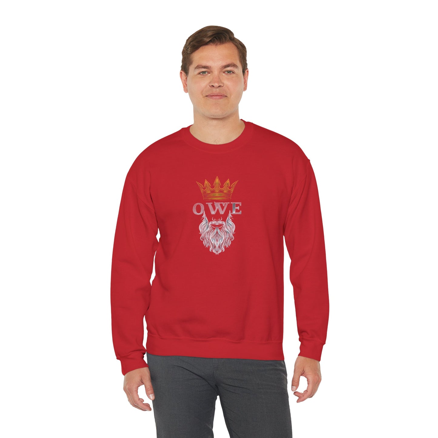 OWE Heavy Blend Crewneck – Built for Comfort. Backed by Grind.*