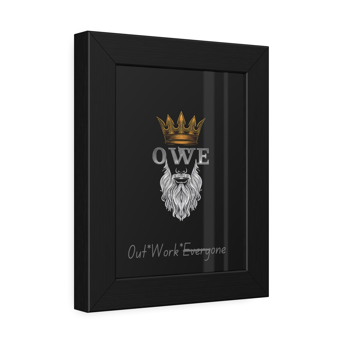 OWE Framed Poster – Mindset on the Wall, Legacy in Motion*