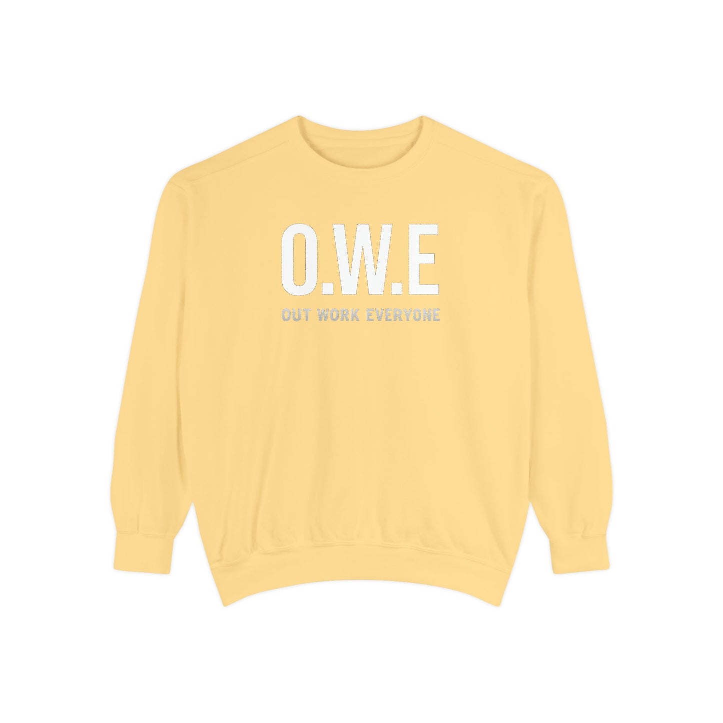 O.W.E. Women’s Sweatshirt – Streetwear Violet Edition