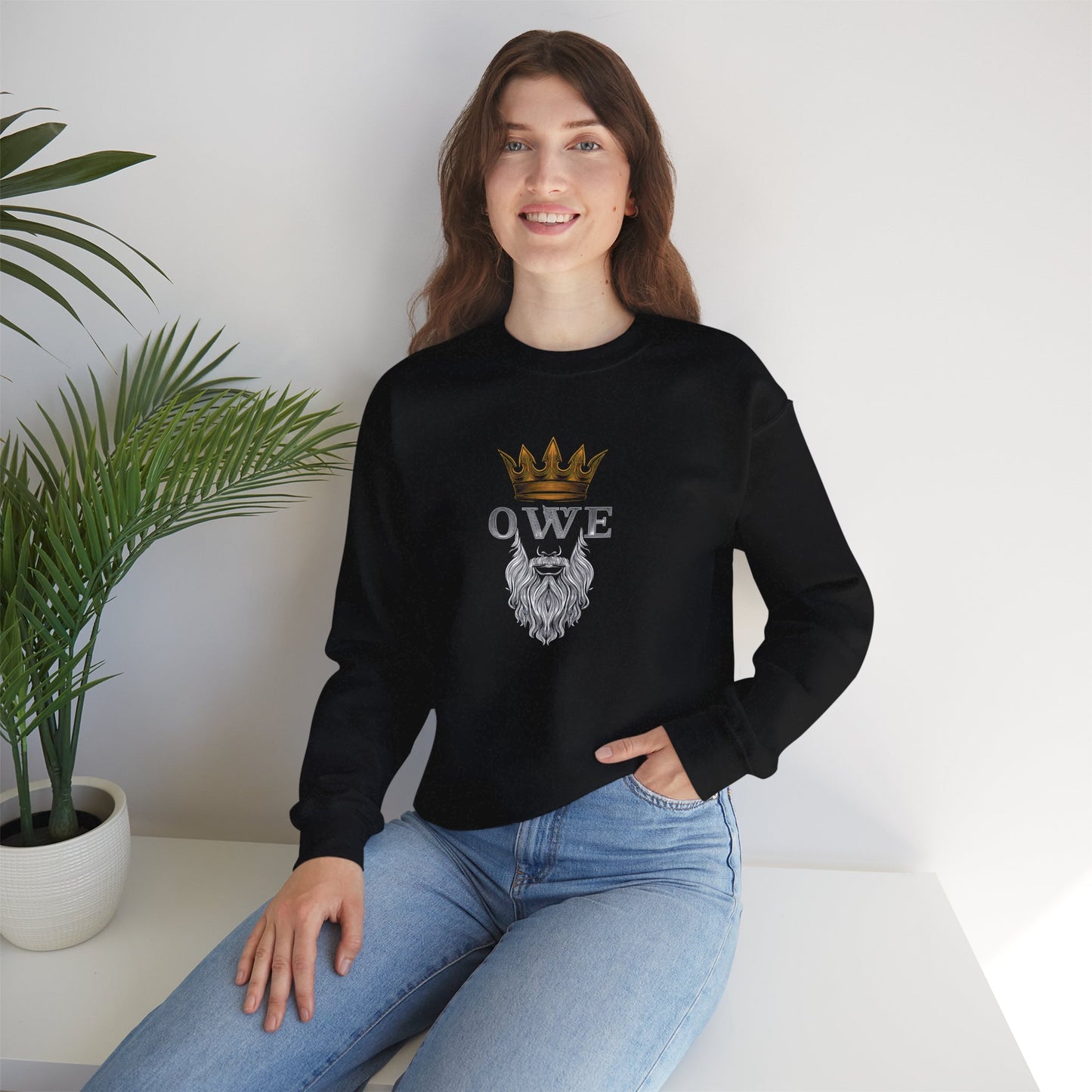 OWE Heavy Blend Crewneck – Built for Comfort. Backed by Grind.*