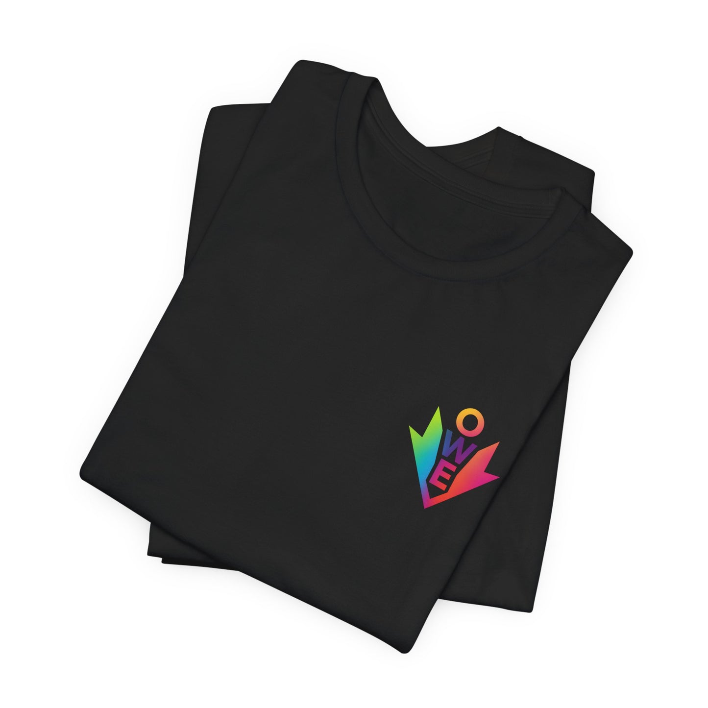 Colorful OWE Unisex Jersey Tee - Casual & Fun Style for Everyday Wear
