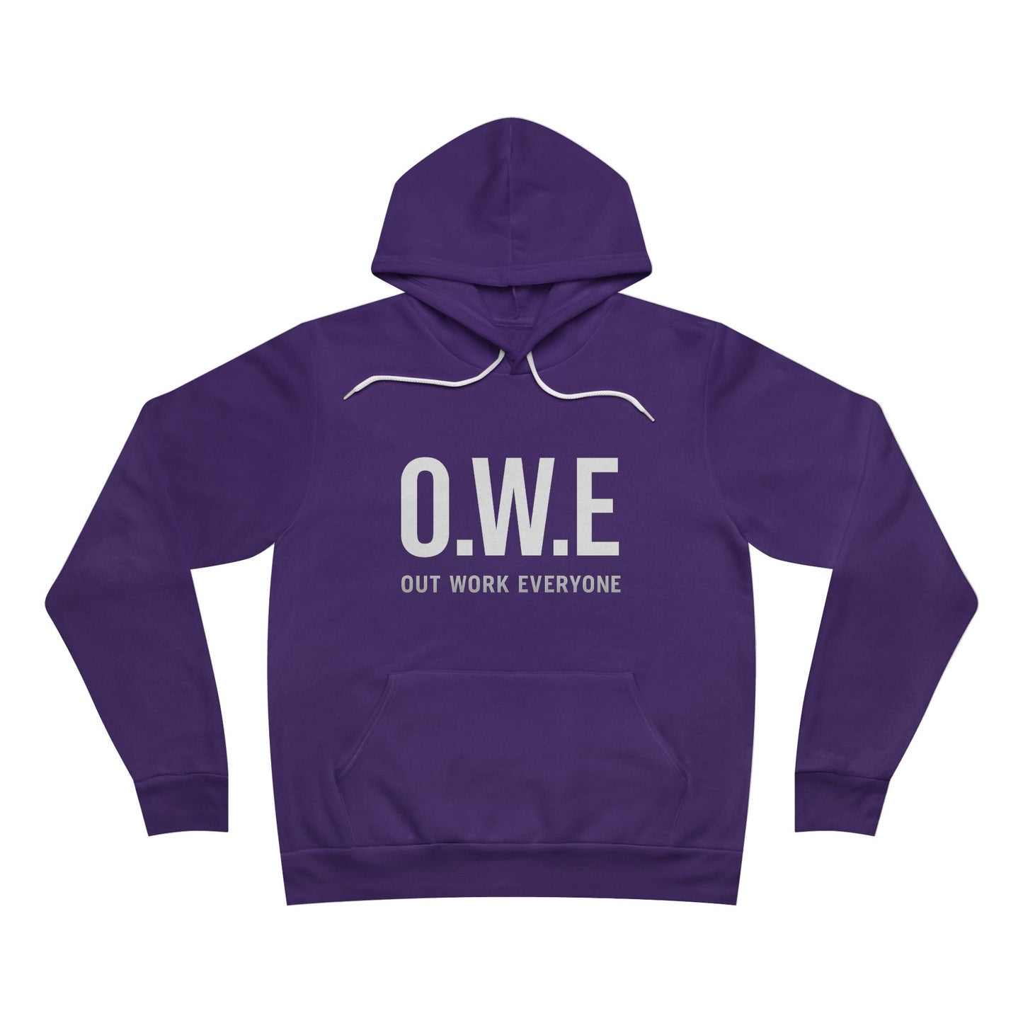 O.W.E. Women’s Hoodie – “Out Work Everyone” (Royal Blue)