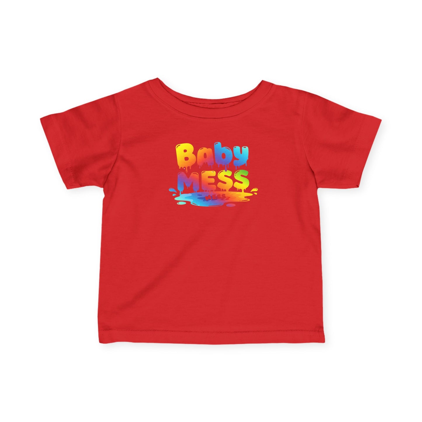 Baby Mess Infant Tee – Tiny Style, Big Personality
