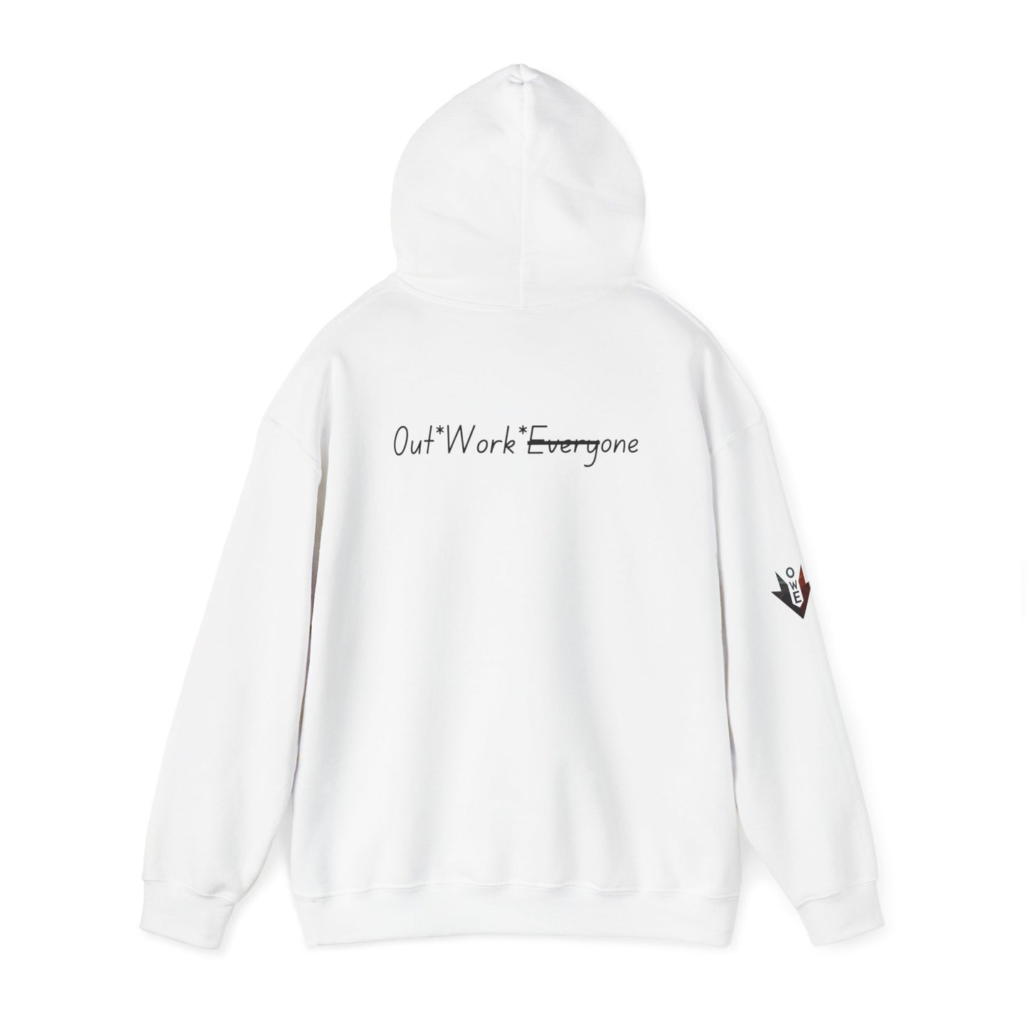 OWE Arrow Hoodie – Built for the Climb. Branded for the Mindset.