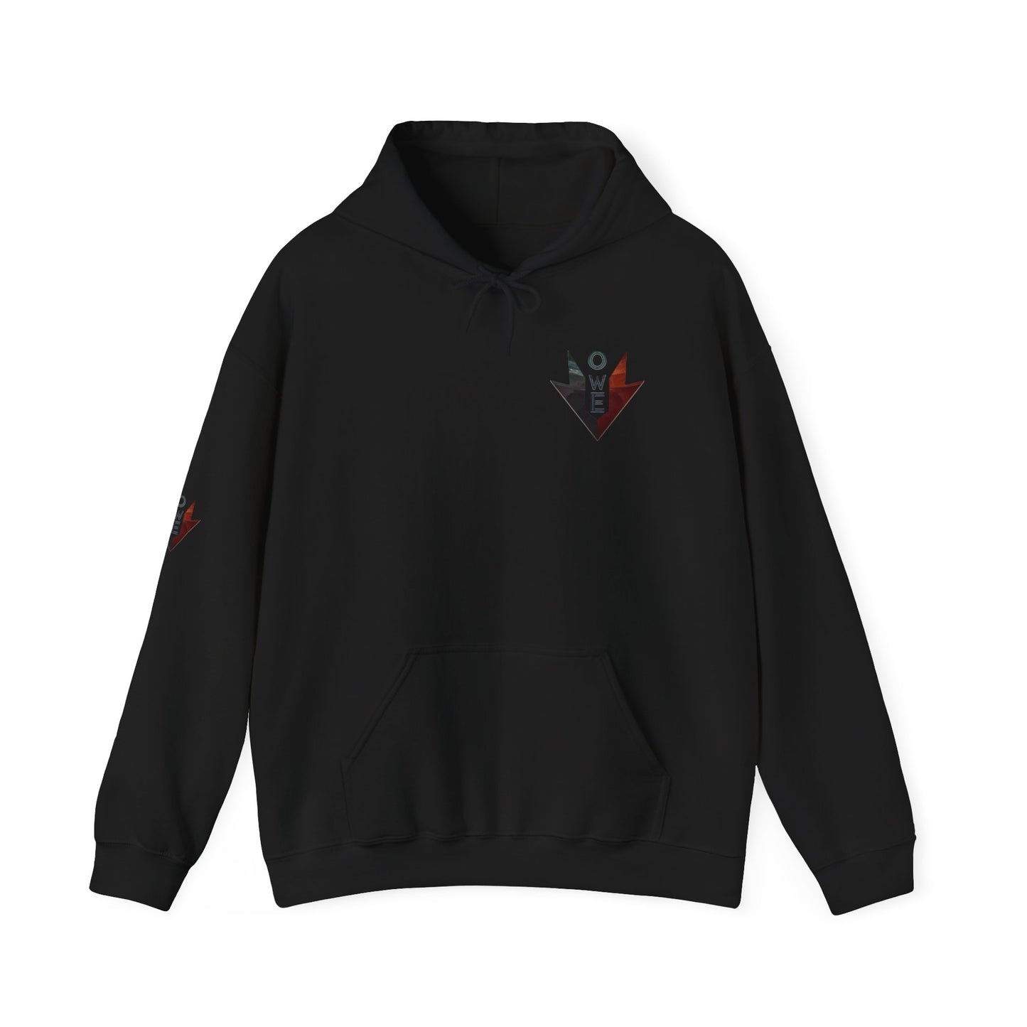 OWE Arrow Hoodie – Built for the Climb. Branded for the Mindset.