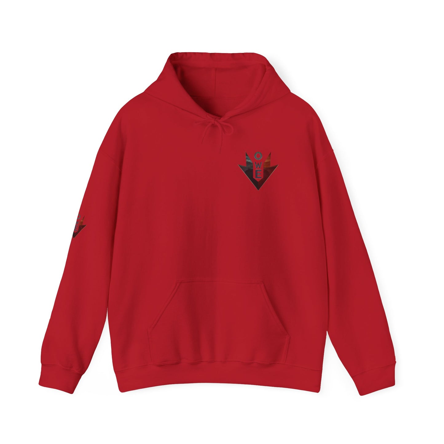 OWE Arrow Hoodie – Built for the Climb. Branded for the Mindset.