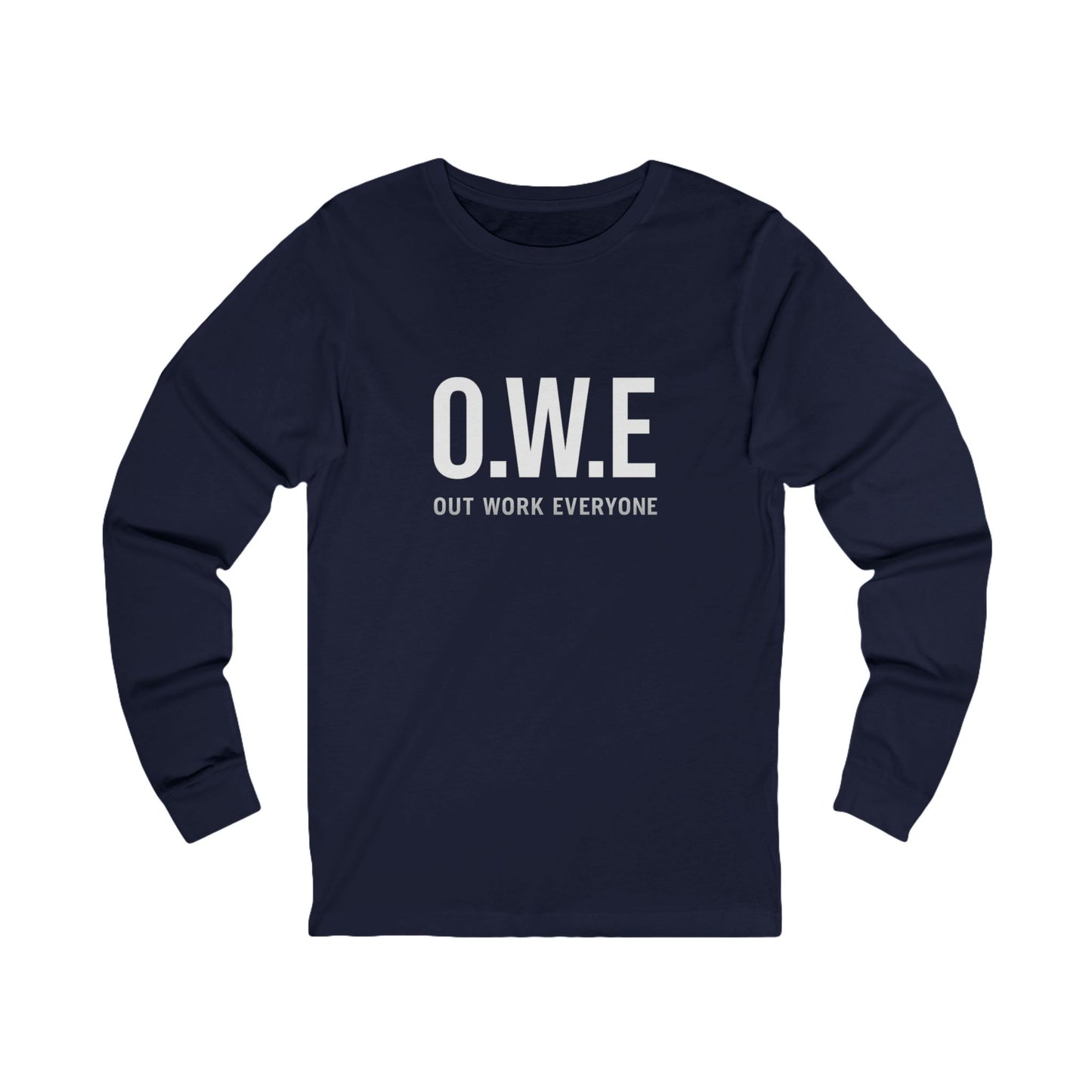 O.W.E. Long Sleeve Tee – Men’s Empowerment Edition (Red)