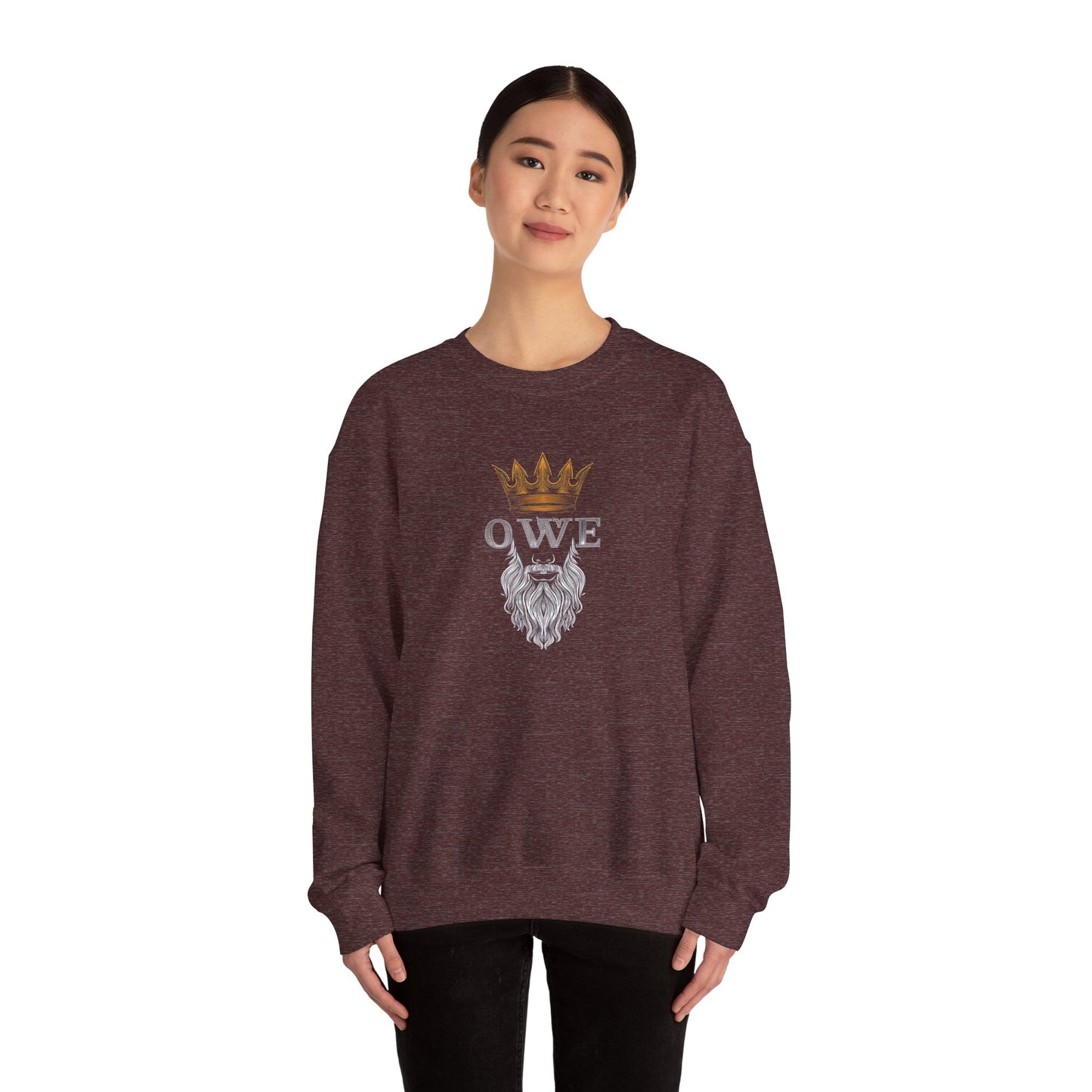 OWE Heavy Blend Crewneck – Built for Comfort. Backed by Grind.*