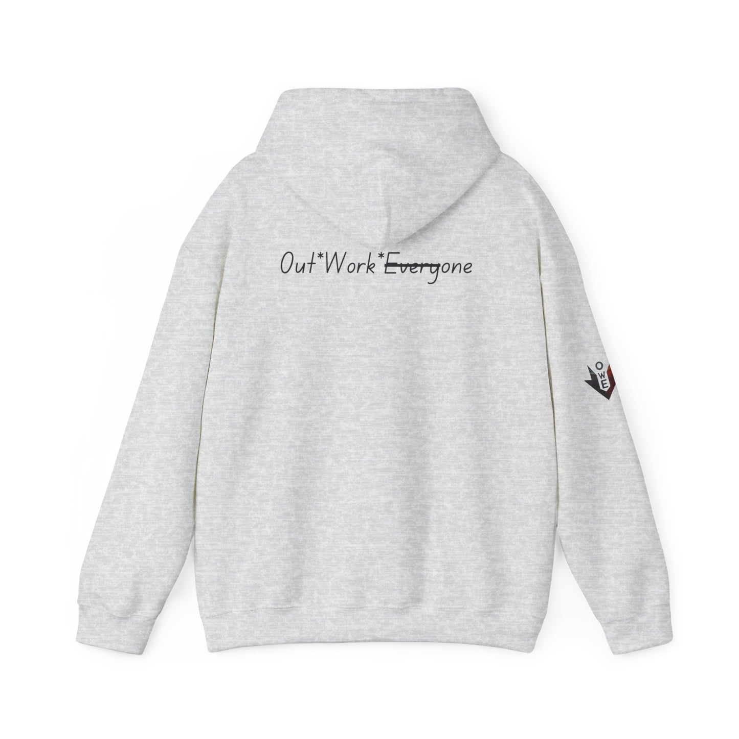 OWE Arrow Hoodie – Built for the Climb. Branded for the Mindset.