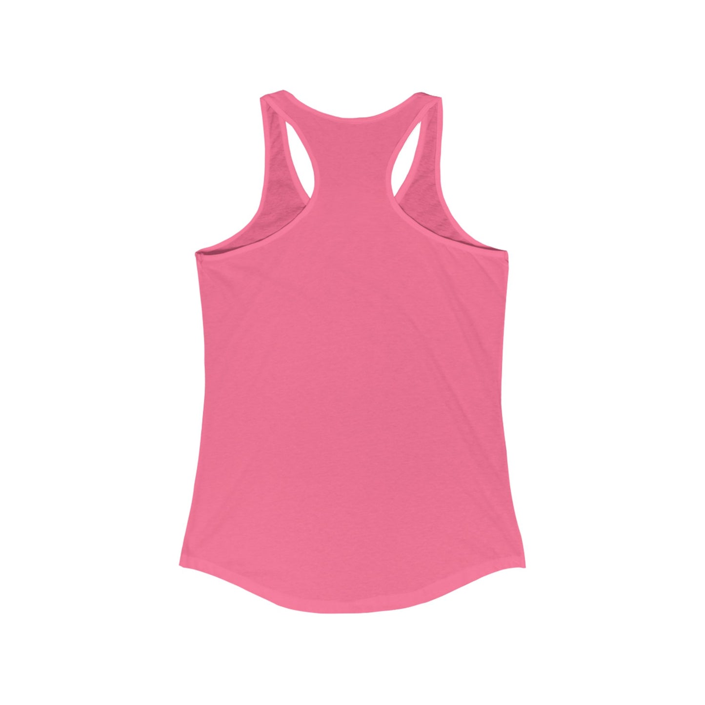 O.W.E. Women’s Racerback Tank – “Out Work Everyone” (White)