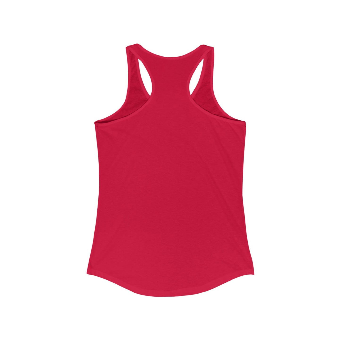 O.W.E. Women’s Racerback Tank – “Out Work Everyone” (White)