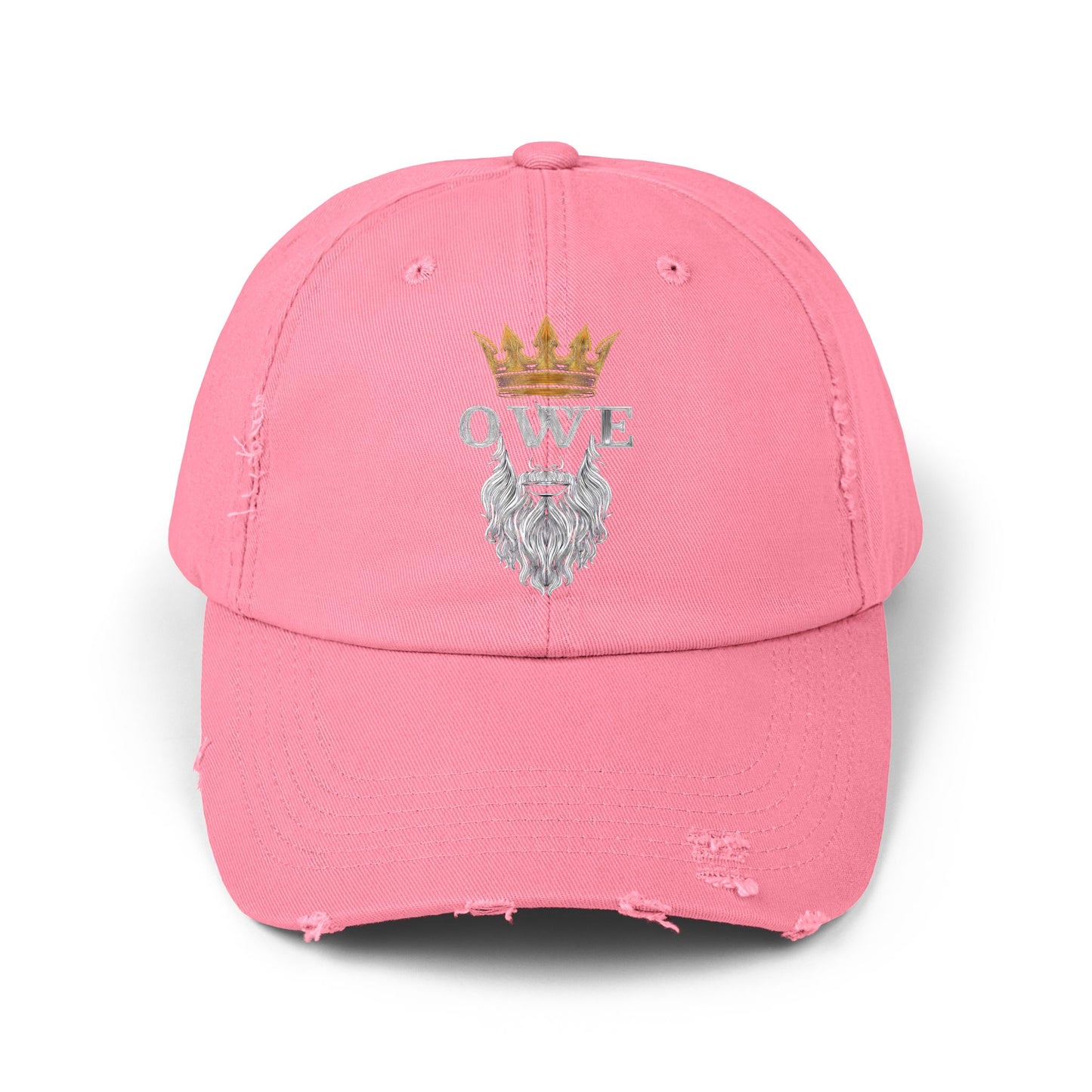 OWE Distressed Cap – Worn In. Dialed In. Outworking Everyone.*
