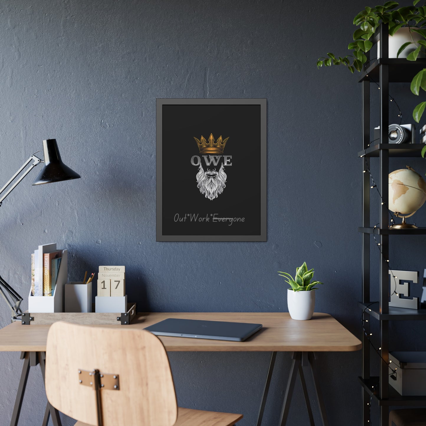 OWE Framed Poster – Mindset on the Wall, Legacy in Motion*