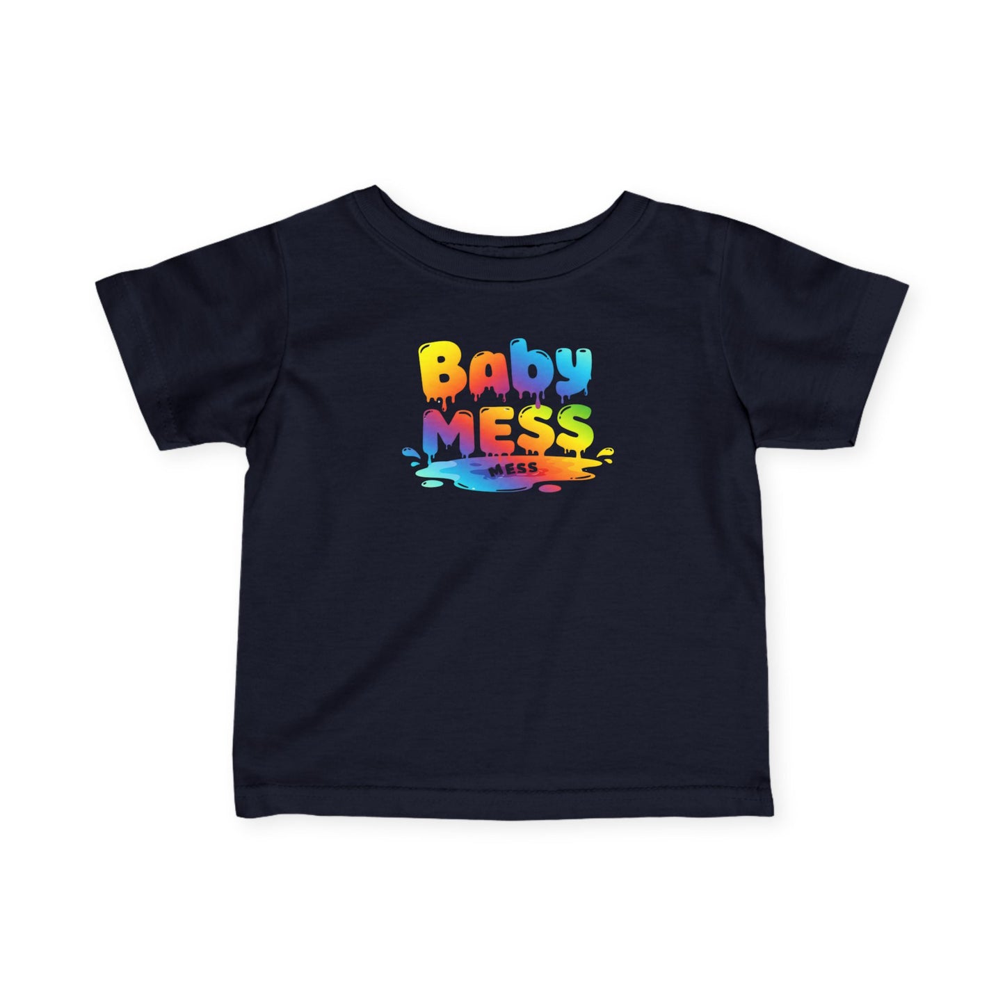 Baby Mess Infant Tee – Tiny Style, Big Personality