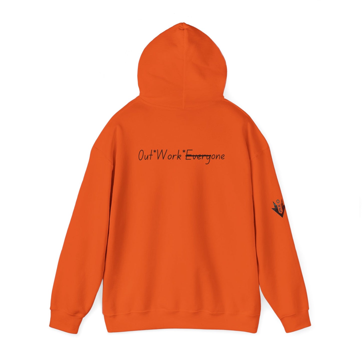 OWE Arrow Hoodie – Built for the Climb. Branded for the Mindset.