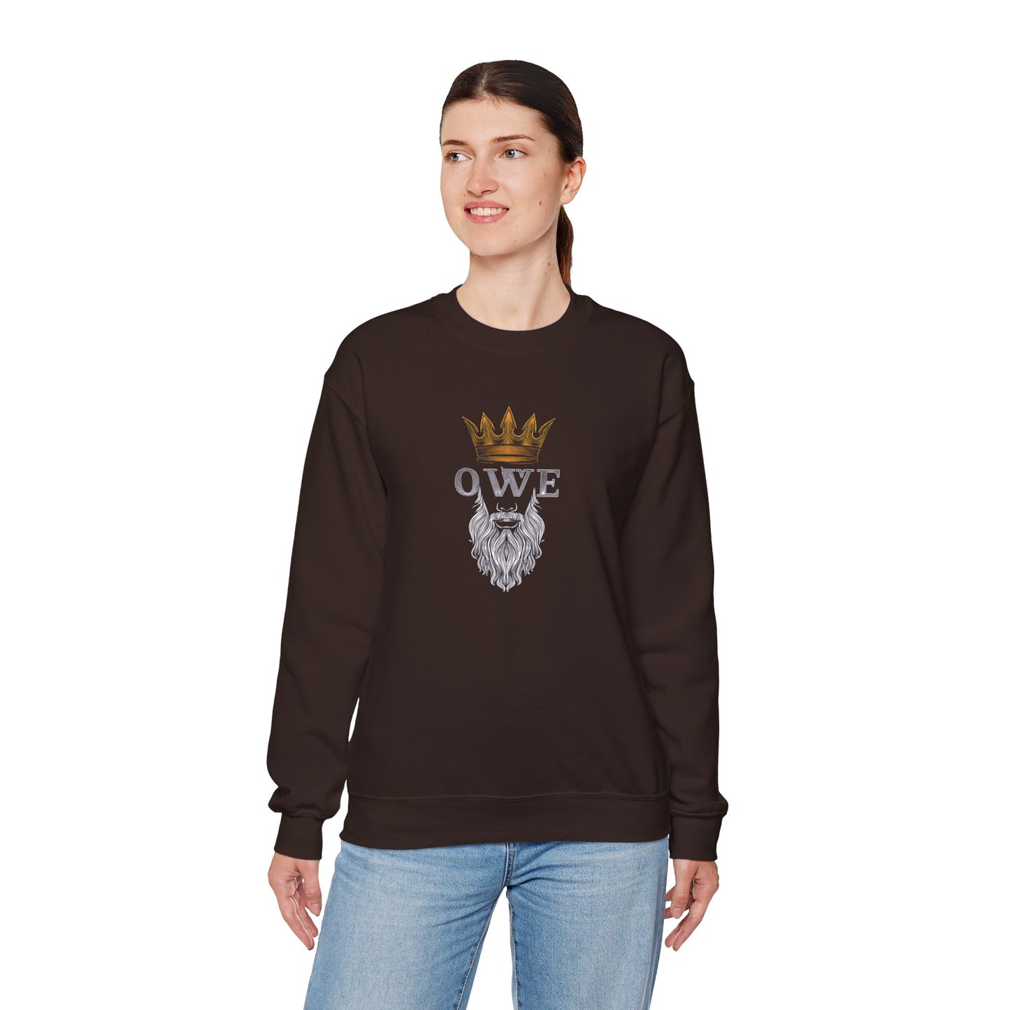 OWE Heavy Blend Crewneck – Built for Comfort. Backed by Grind.*
