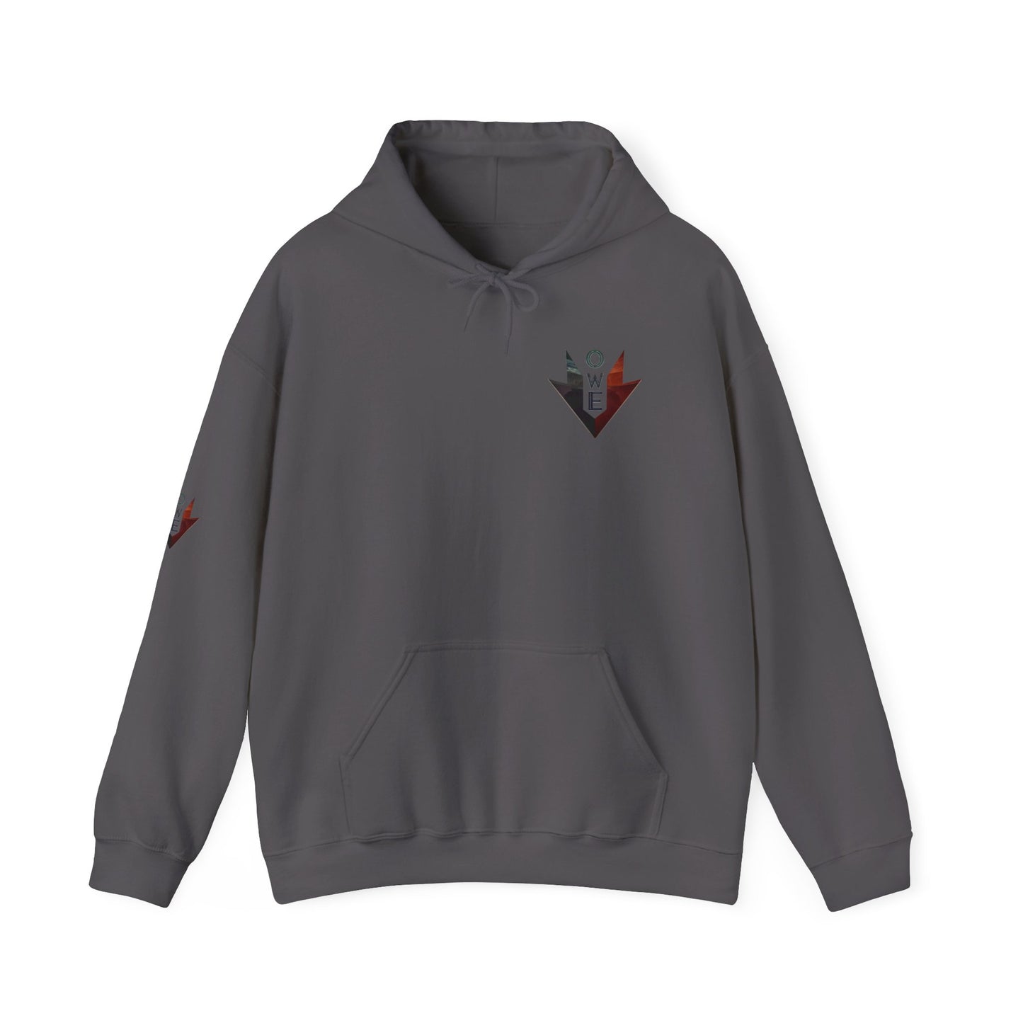 OWE Arrow Hoodie – Built for the Climb. Branded for the Mindset.