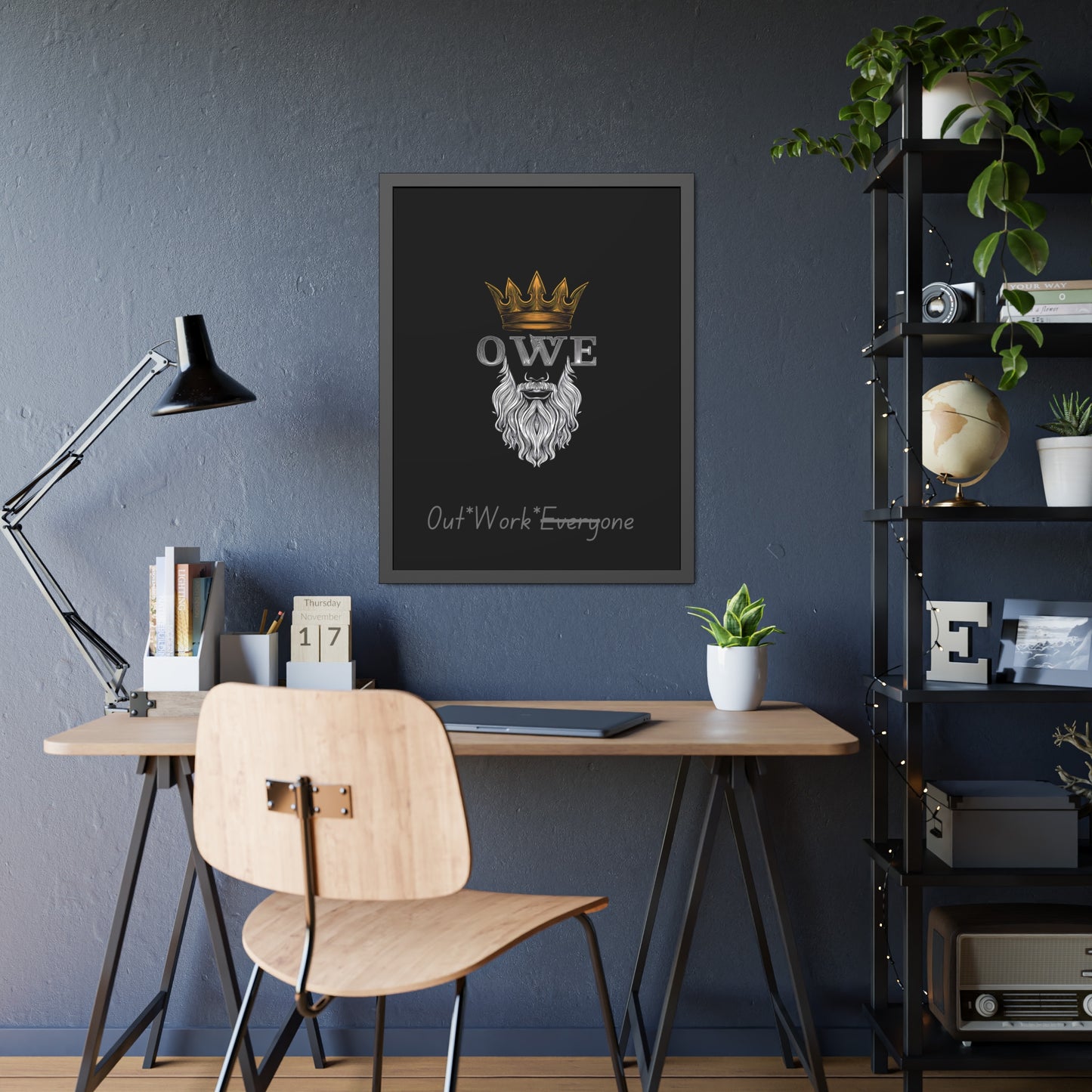 OWE Framed Poster – Mindset on the Wall, Legacy in Motion*
