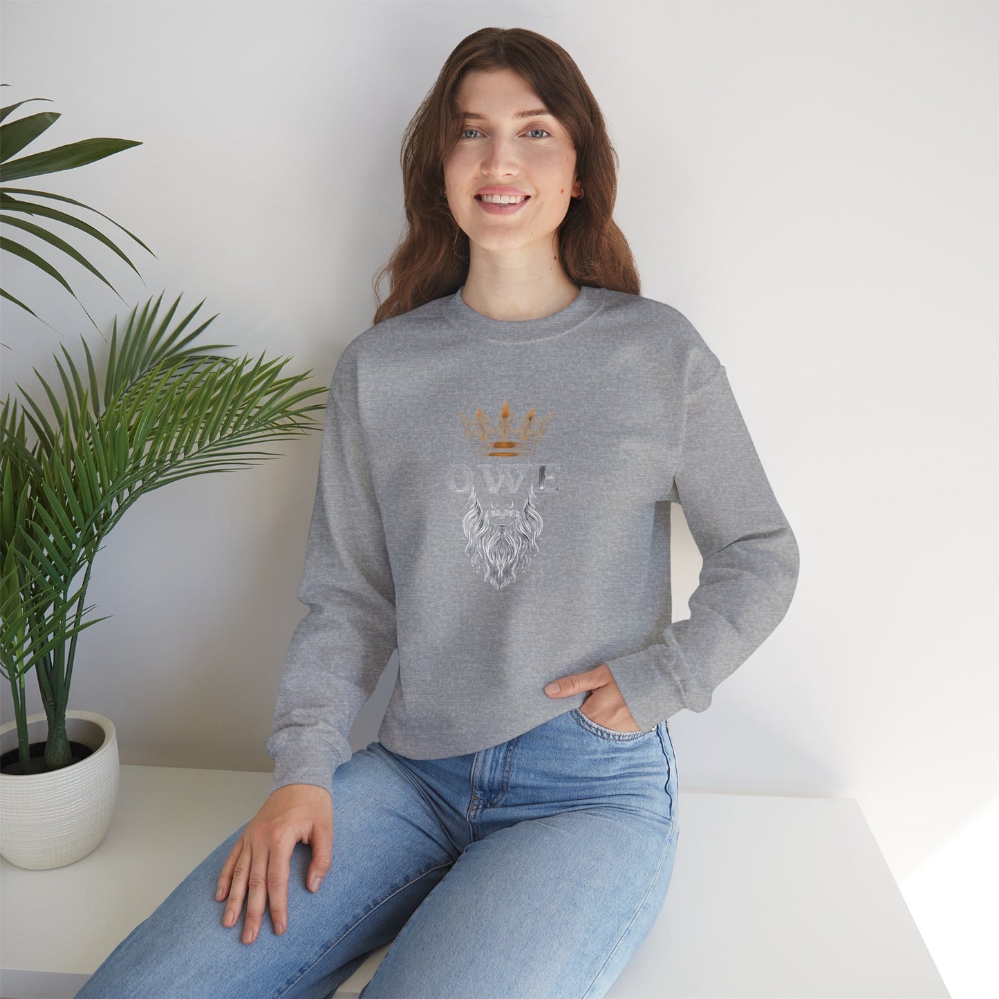 OWE Heavy Blend Crewneck – Built for Comfort. Backed by Grind.*