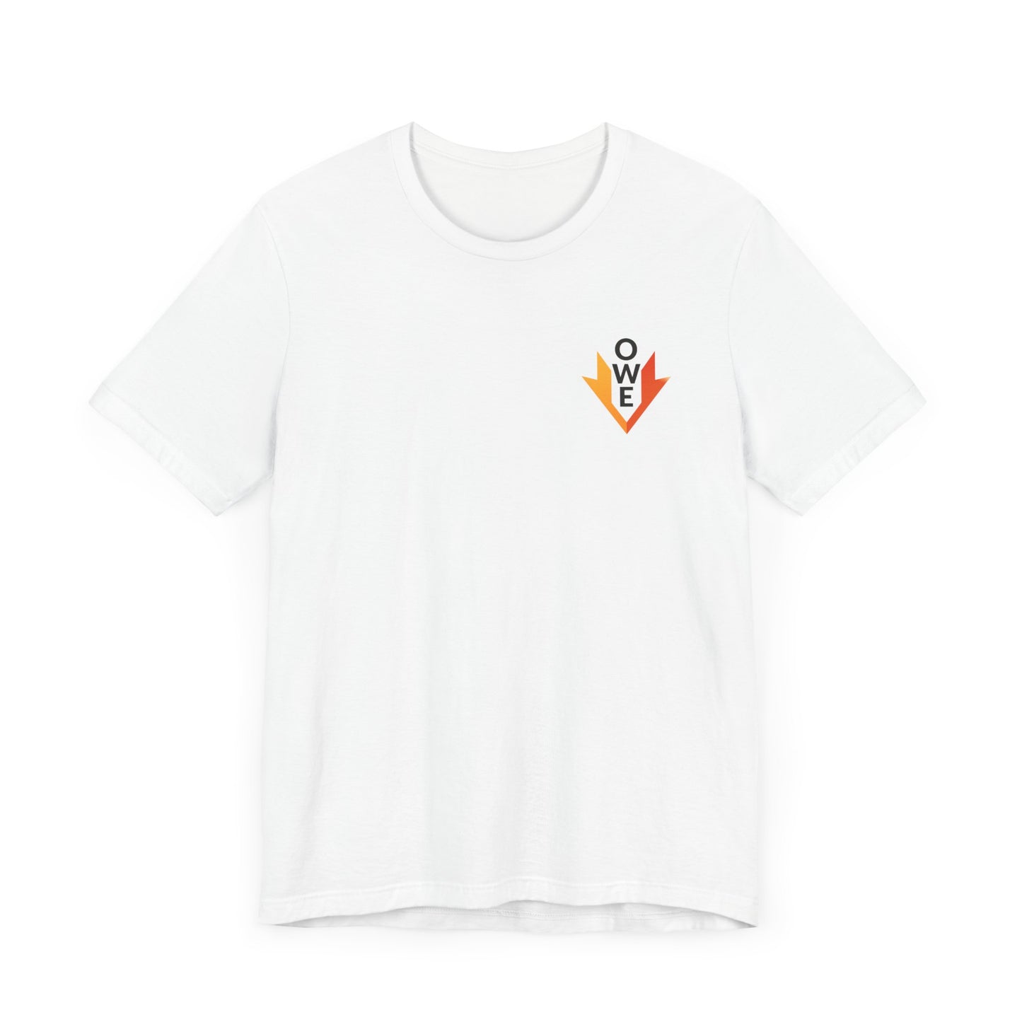O.W.E. Signature Flame Tee – Glow Up & Grind Edition