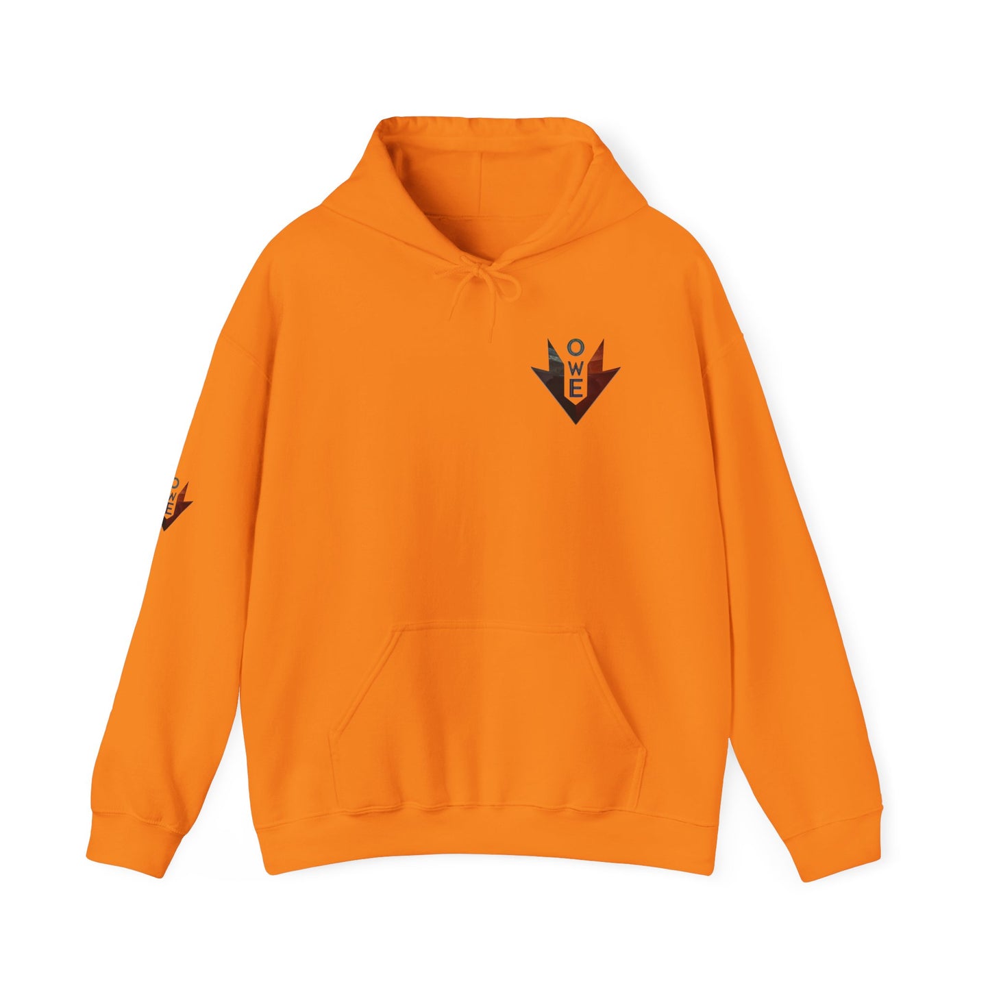 OWE Arrow Hoodie – Built for the Climb. Branded for the Mindset.