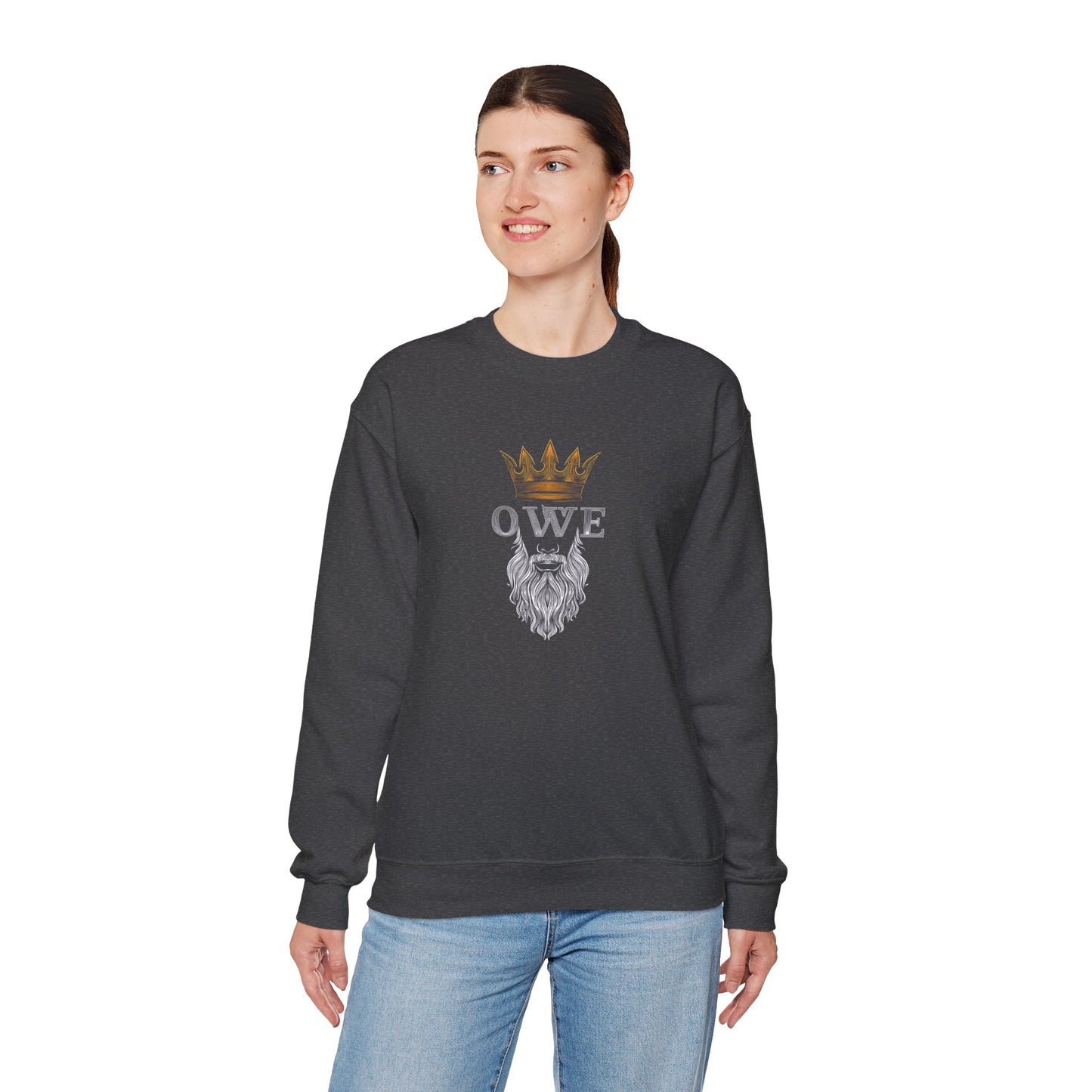 OWE Heavy Blend Crewneck – Built for Comfort. Backed by Grind.*