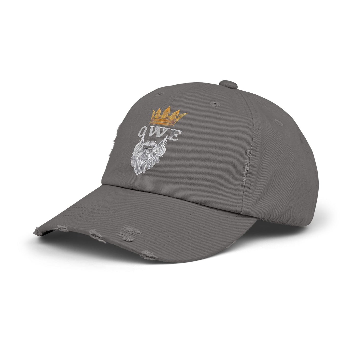 OWE Distressed Cap – Worn In. Dialed In. Outworking Everyone.*
