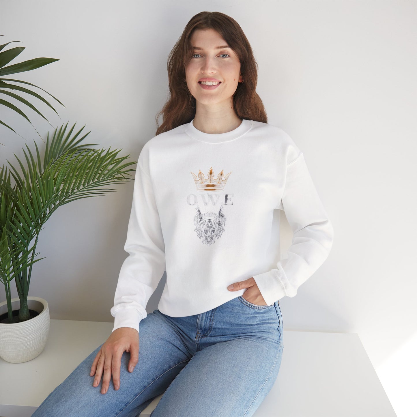 OWE Heavy Blend Crewneck – Built for Comfort. Backed by Grind.*