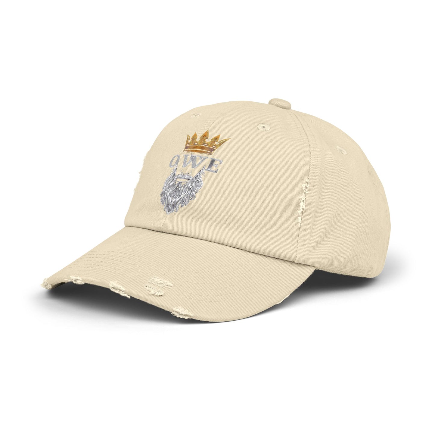 OWE Distressed Cap – Worn In. Dialed In. Outworking Everyone.*