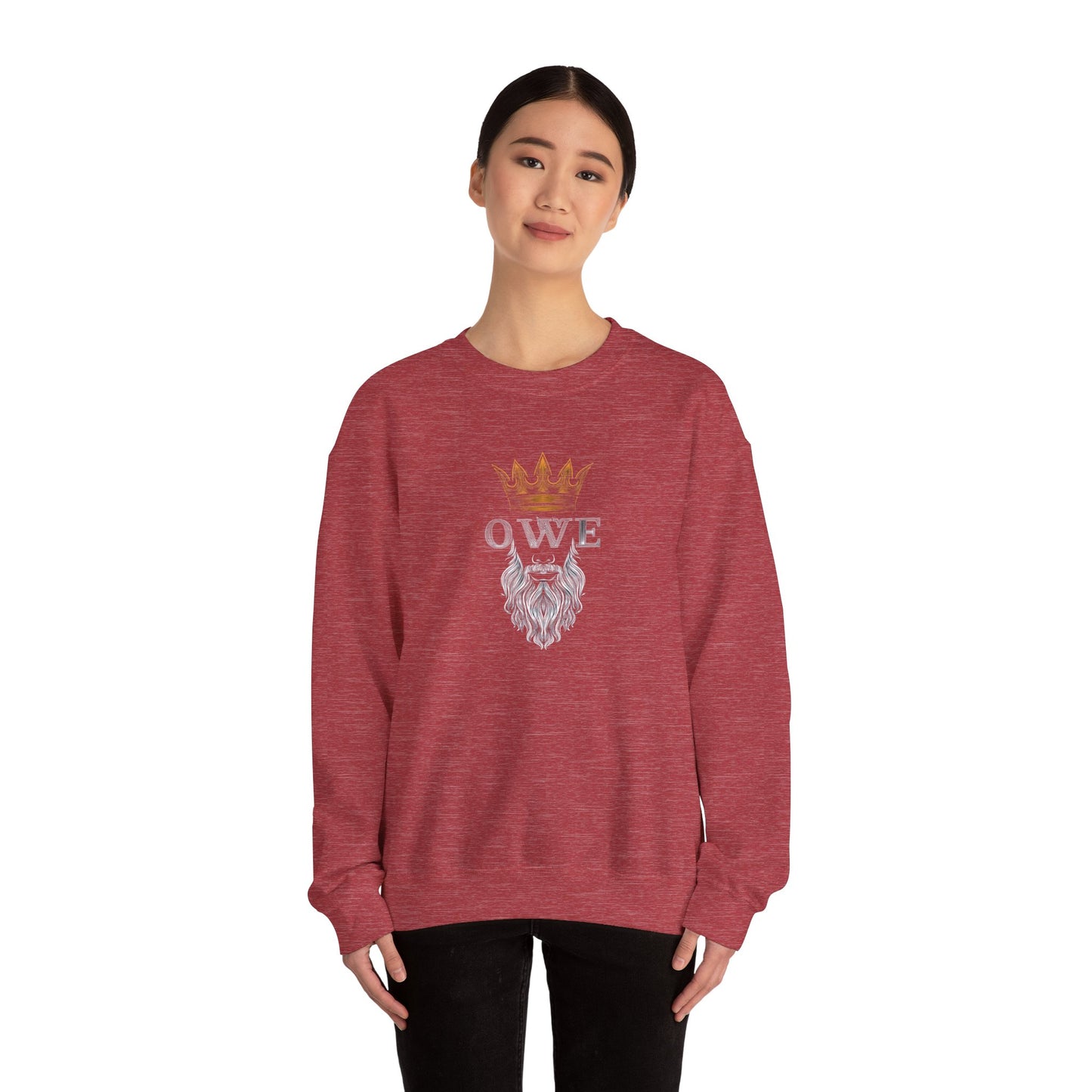 OWE Heavy Blend Crewneck – Built for Comfort. Backed by Grind.*