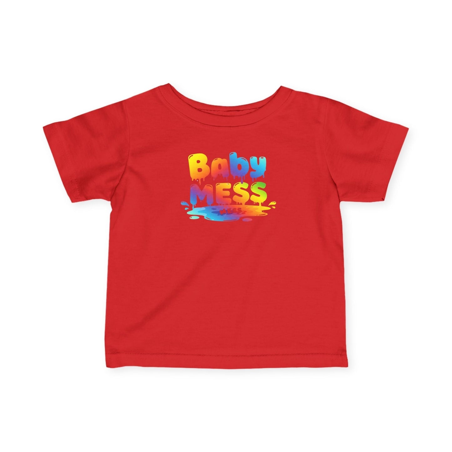Baby Mess Infant Tee – Tiny Style, Big Personality by Out.Work.Everyone – Kids clothes